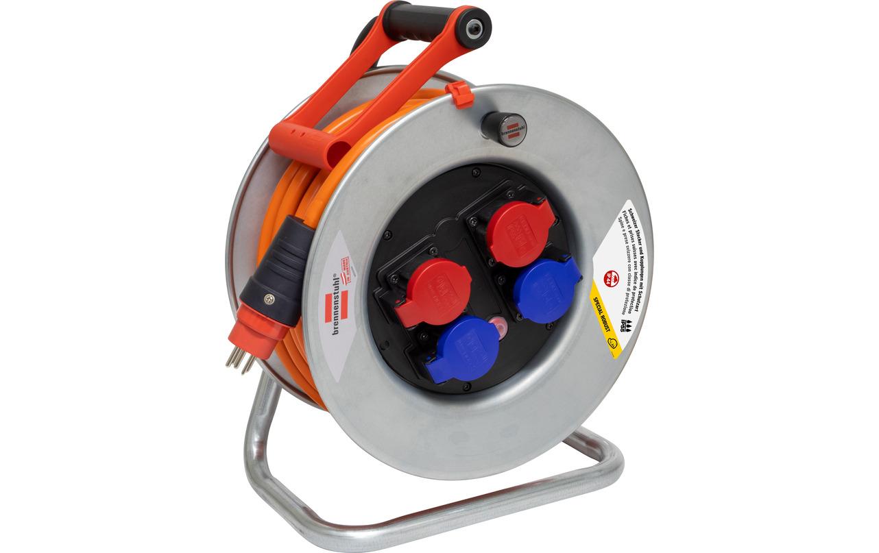 Brennenstuhl Baustellen-Kabelrolle Garant SK 320 25 m 2x T15/13