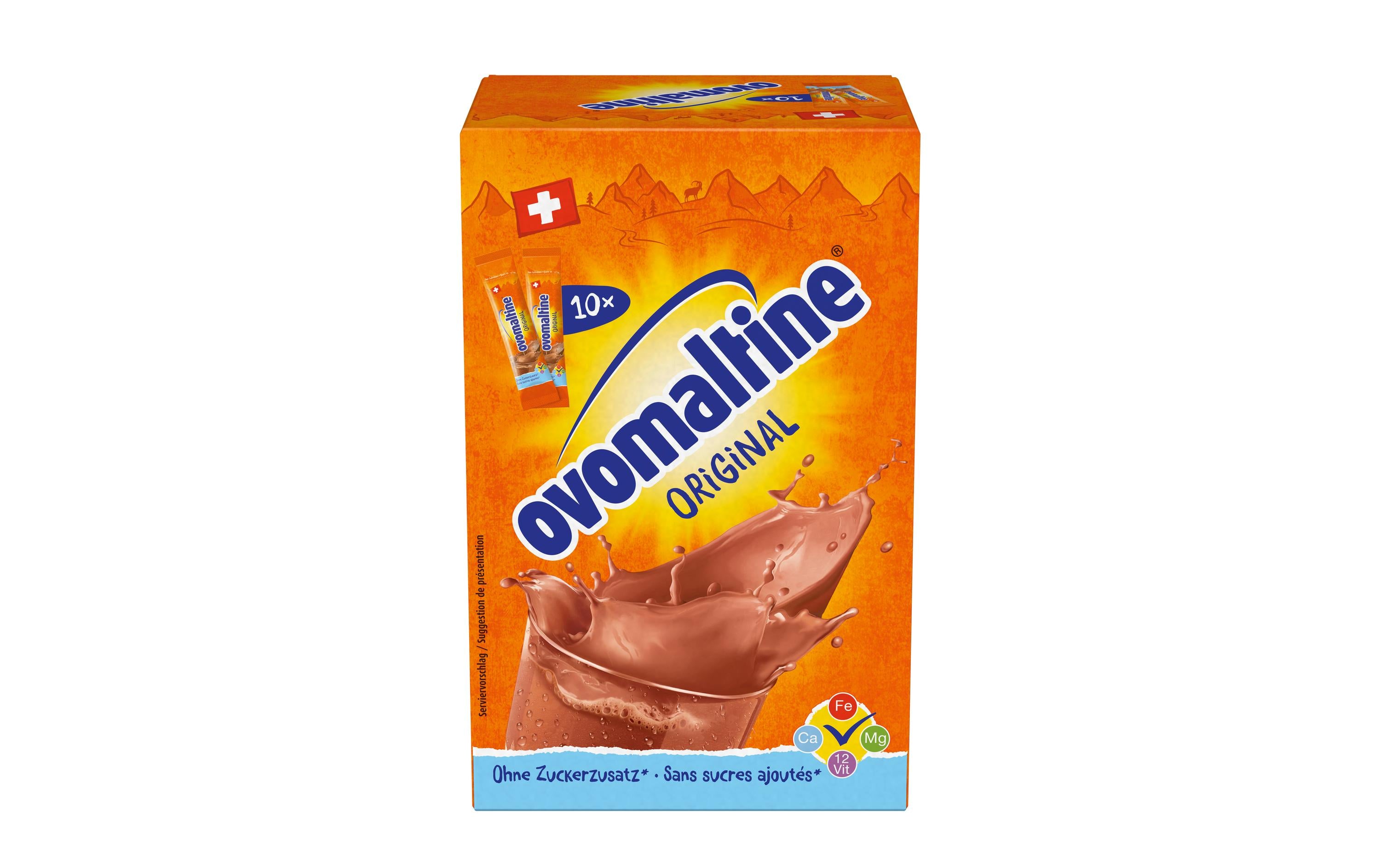 Ovomaltine Kakaopulver Ovomaltine Stick Pack 10 x 15 g