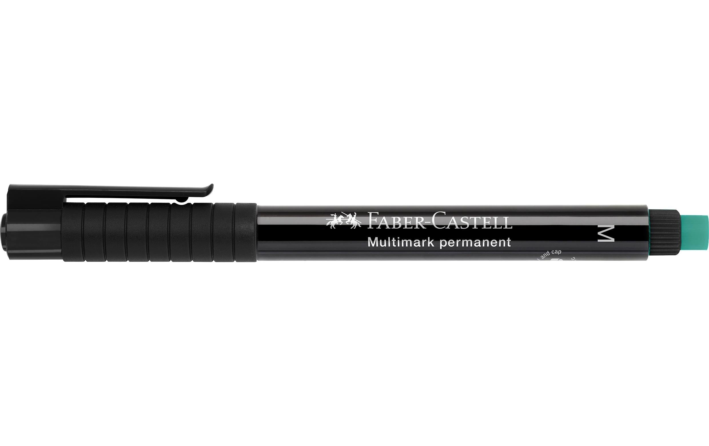 Faber-Castell Permanent-Marker Multimark M, Schwarz