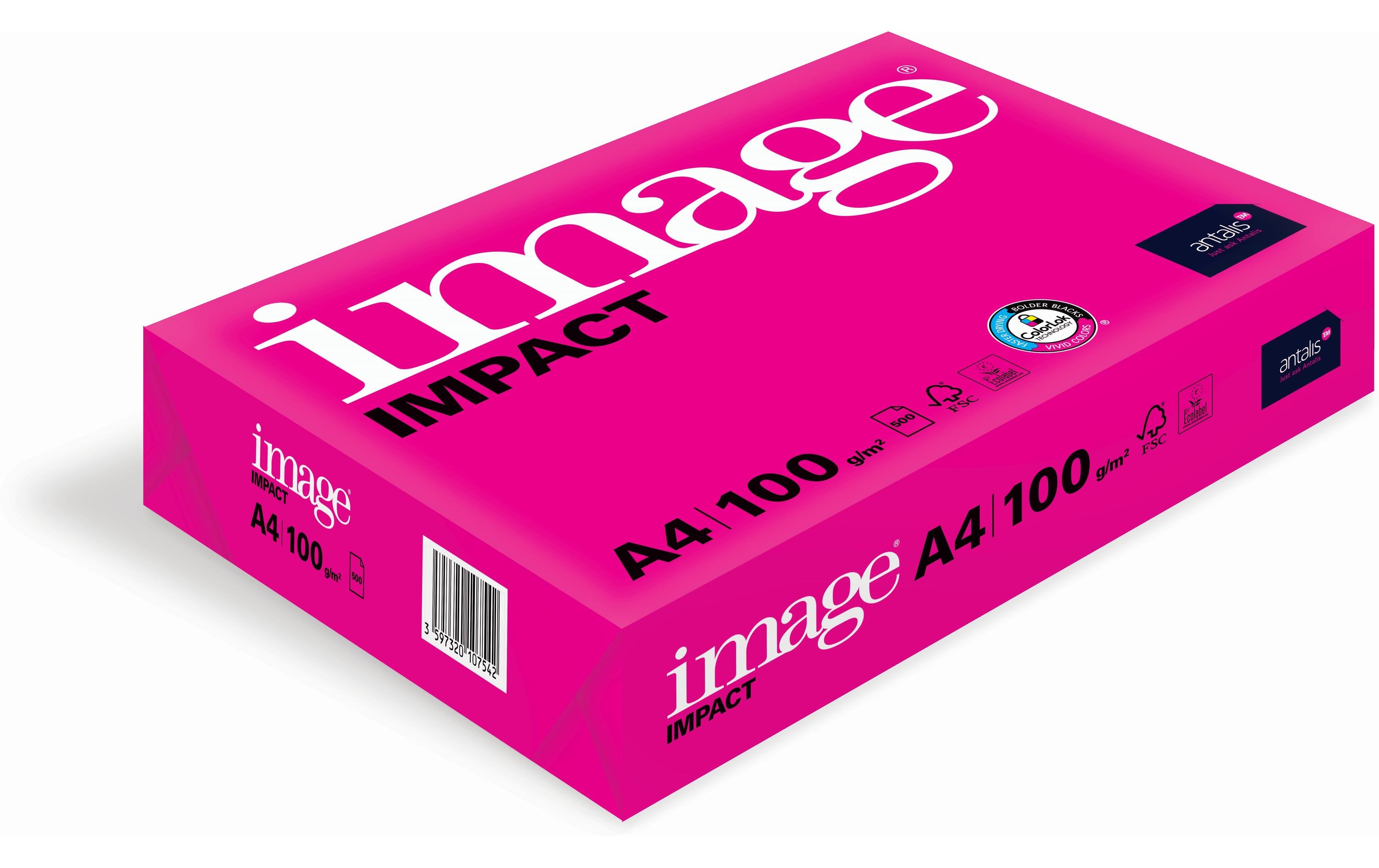 Image Kopierpapier Impact A4, Hochweiss, 100 g/m², 500 Blatt