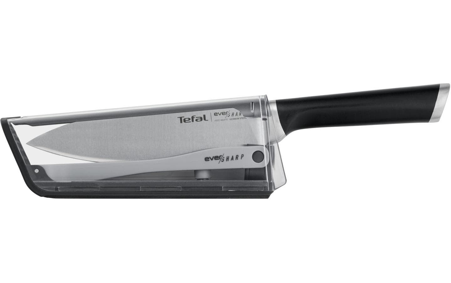 Tefal Kochmesser Ever Sharp 16.5 cm, Schwarz