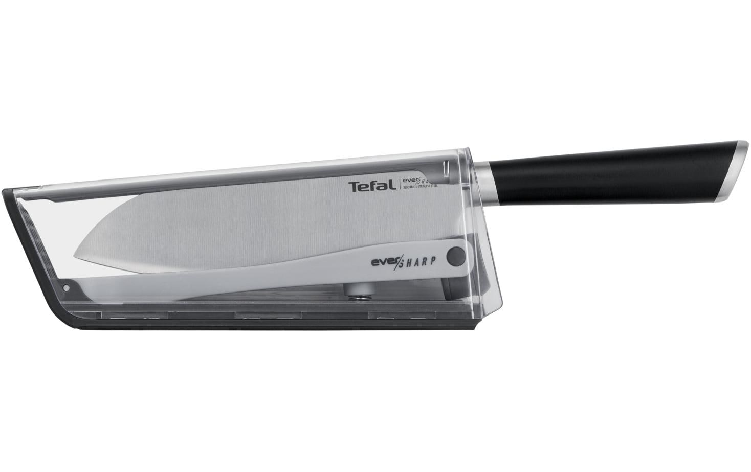 Tefal Santokumesser Ever Sharp 16.5 cm, Schwarz