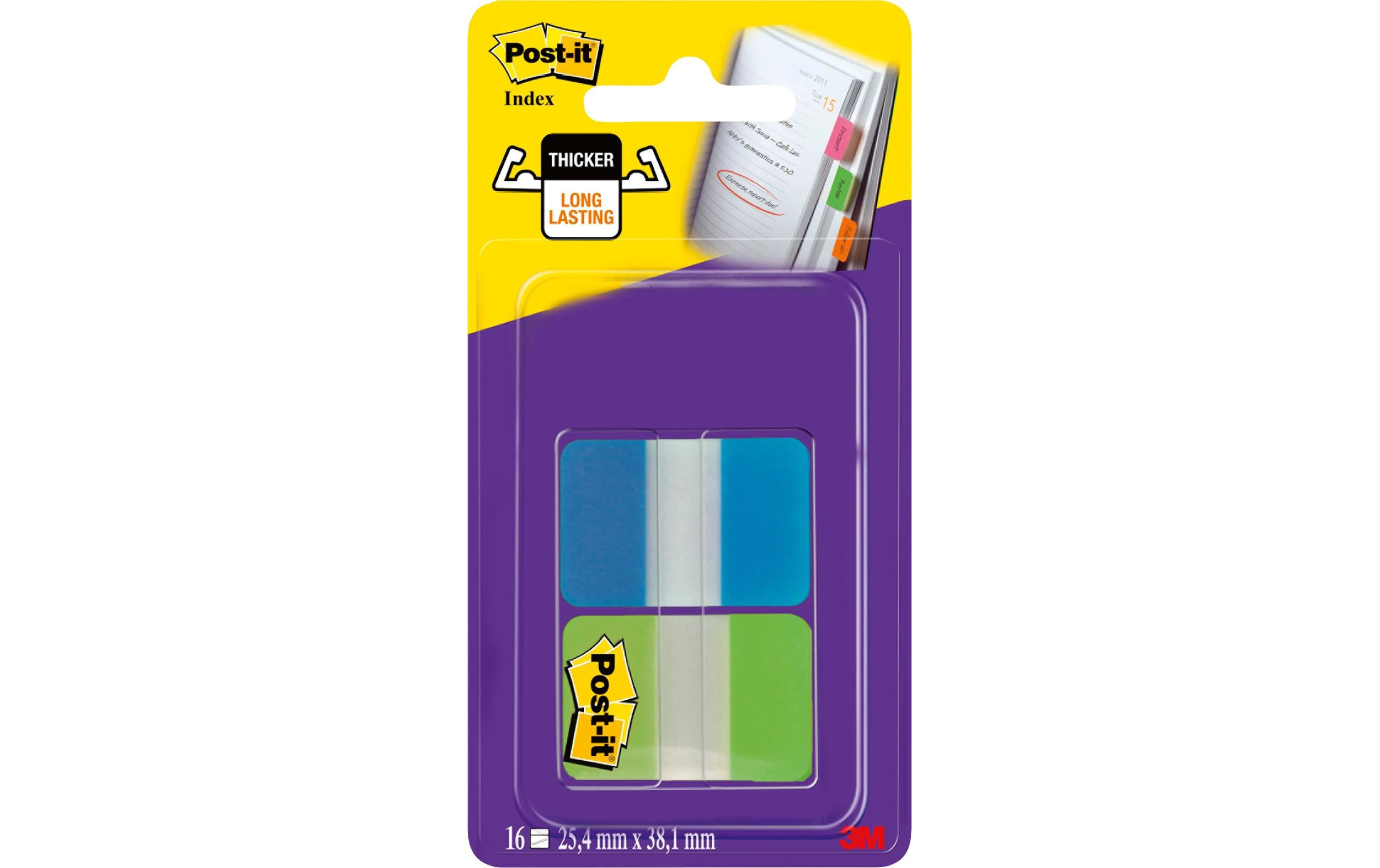 Post-it Page Marker Post-it Index Strong 2-farbig, 2 Stück