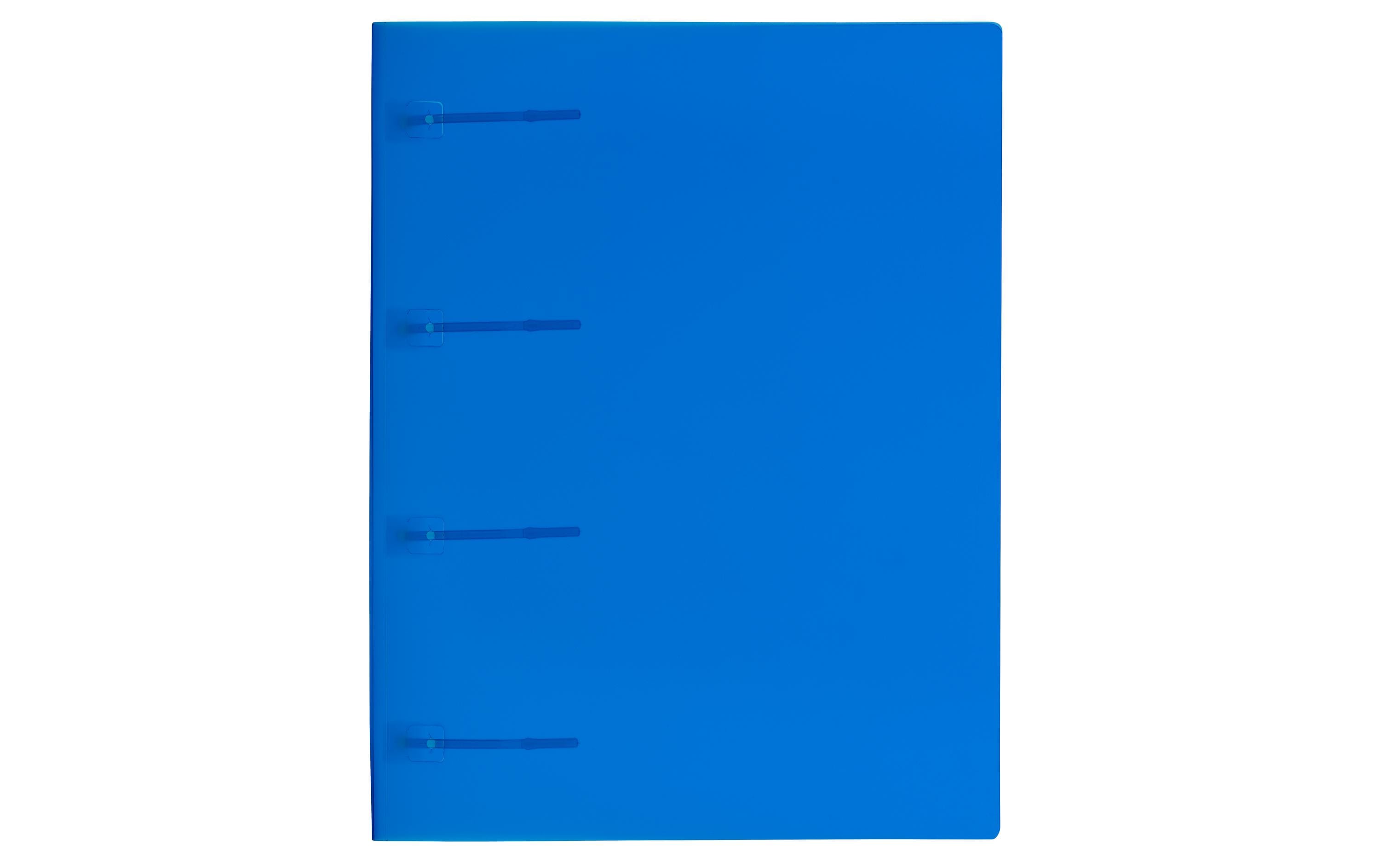Kolma Schnellhefter Easy A4 XL, Blau/Transparent