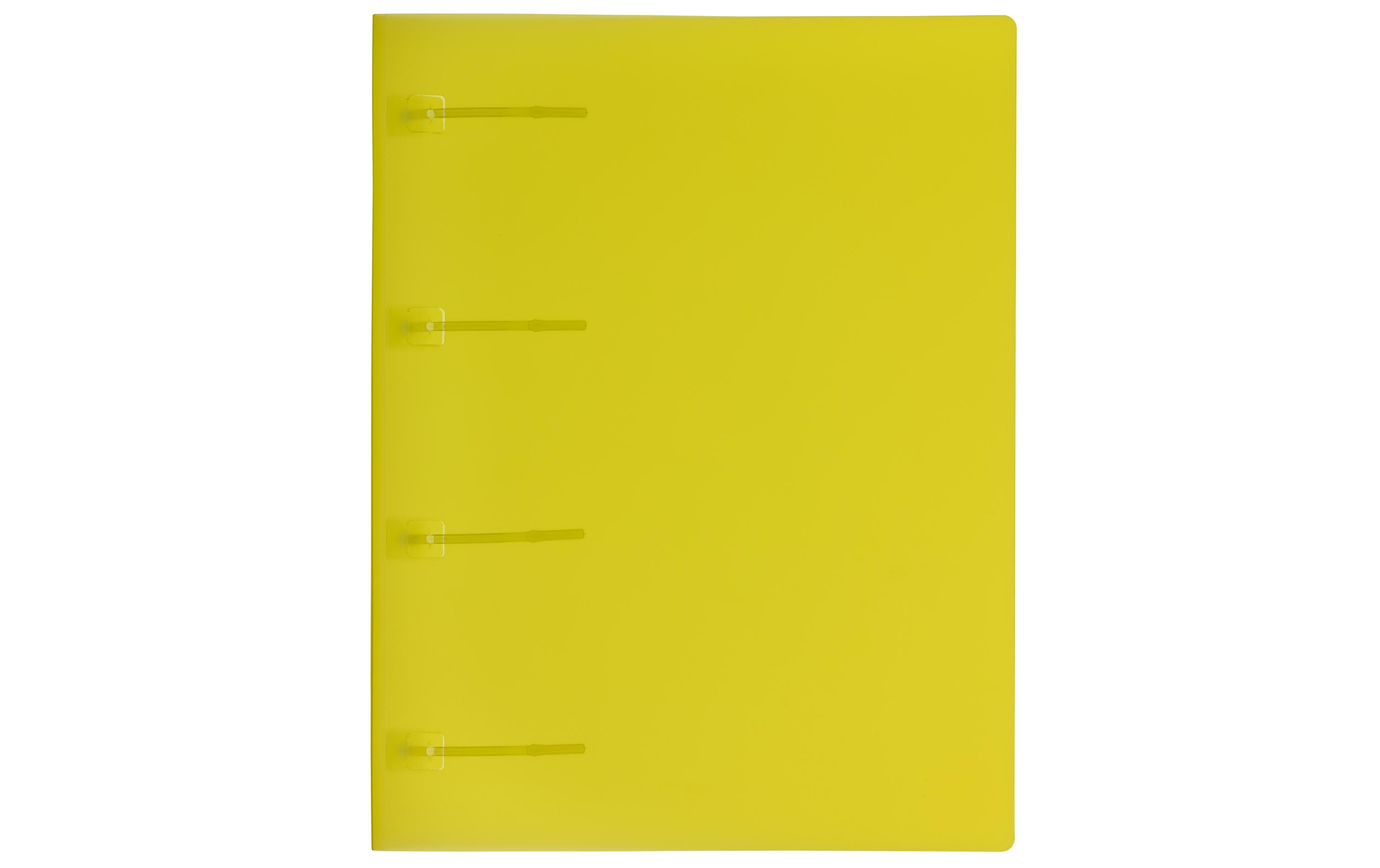 Kolma Schnellhefter Easy XL, Gelb/Transparent