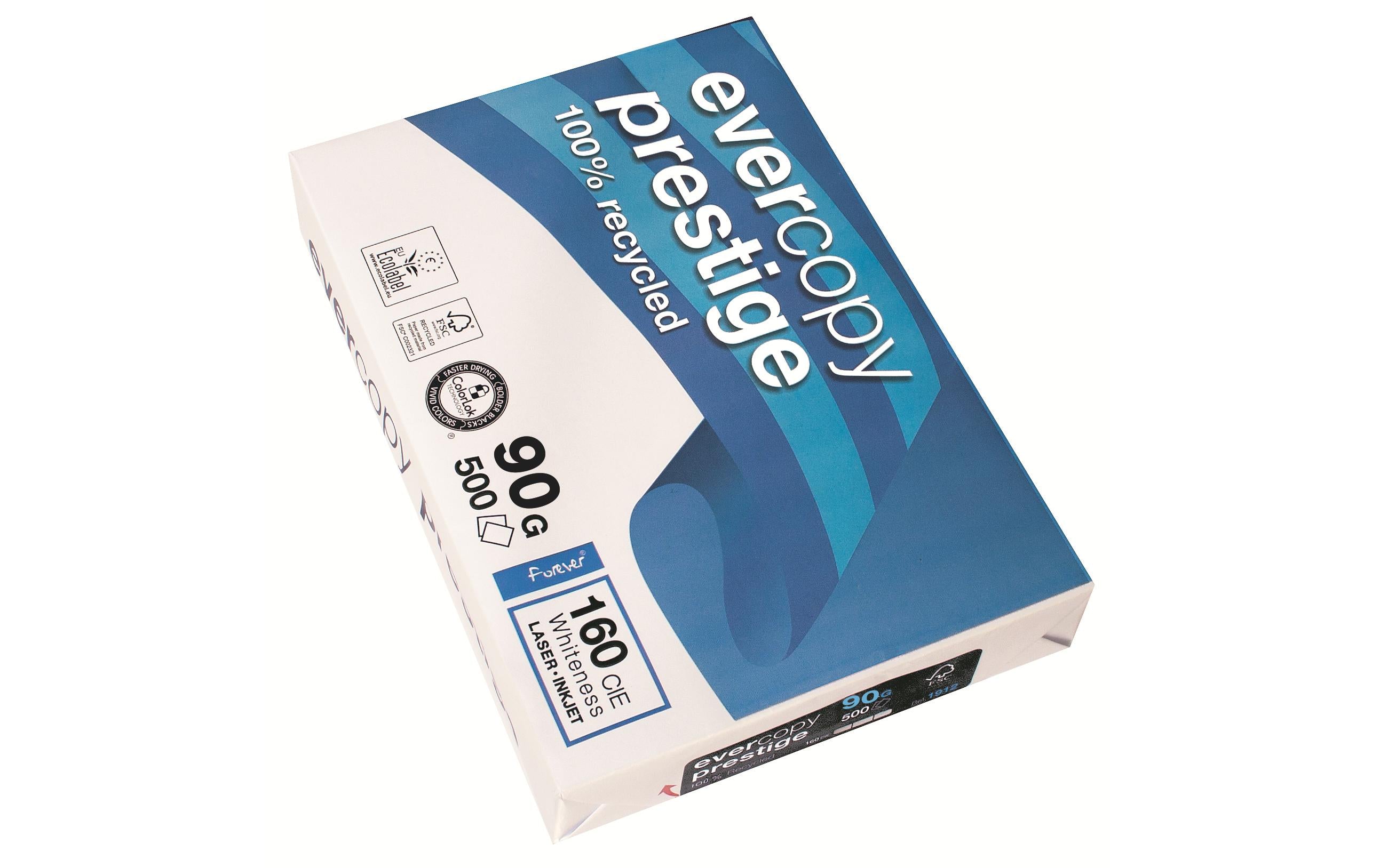 Evercopy Kopierpapier Prestige A4, Hochweiss, 90 g/m²,2500 Blatt