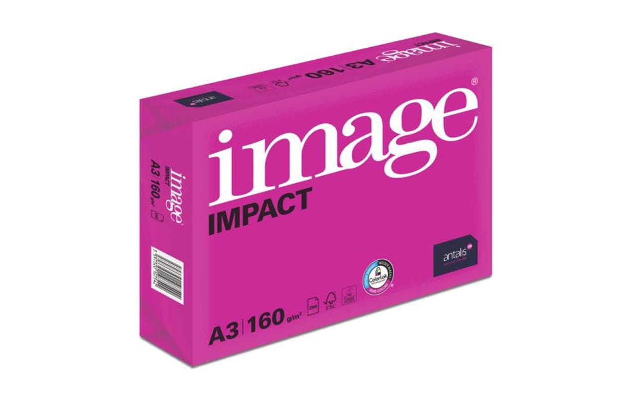 Image Kopierpapier Image Impact Hochweiss A3 160 g/m², 250 Blatt
