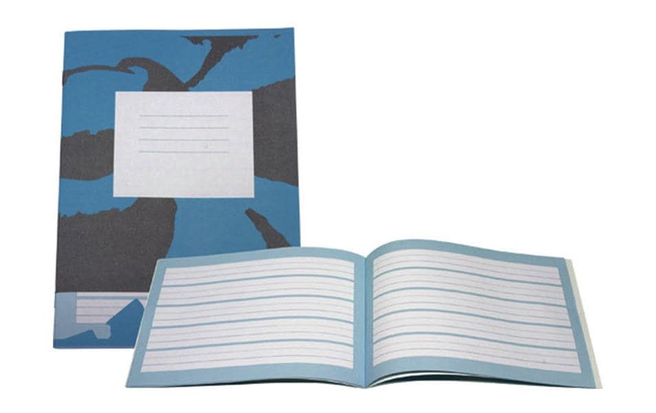 ingold-biwa Schulheft B5, Liniert, Blau, 25 Stück