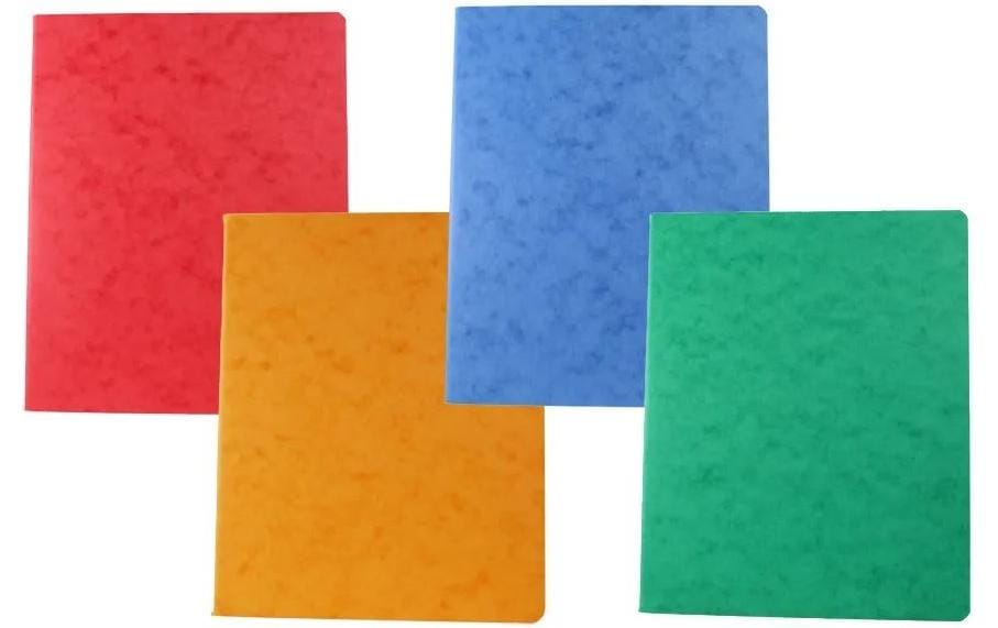 Büroline Notizheft Kariert, ohne Rand, 48 Blatt Assortiert