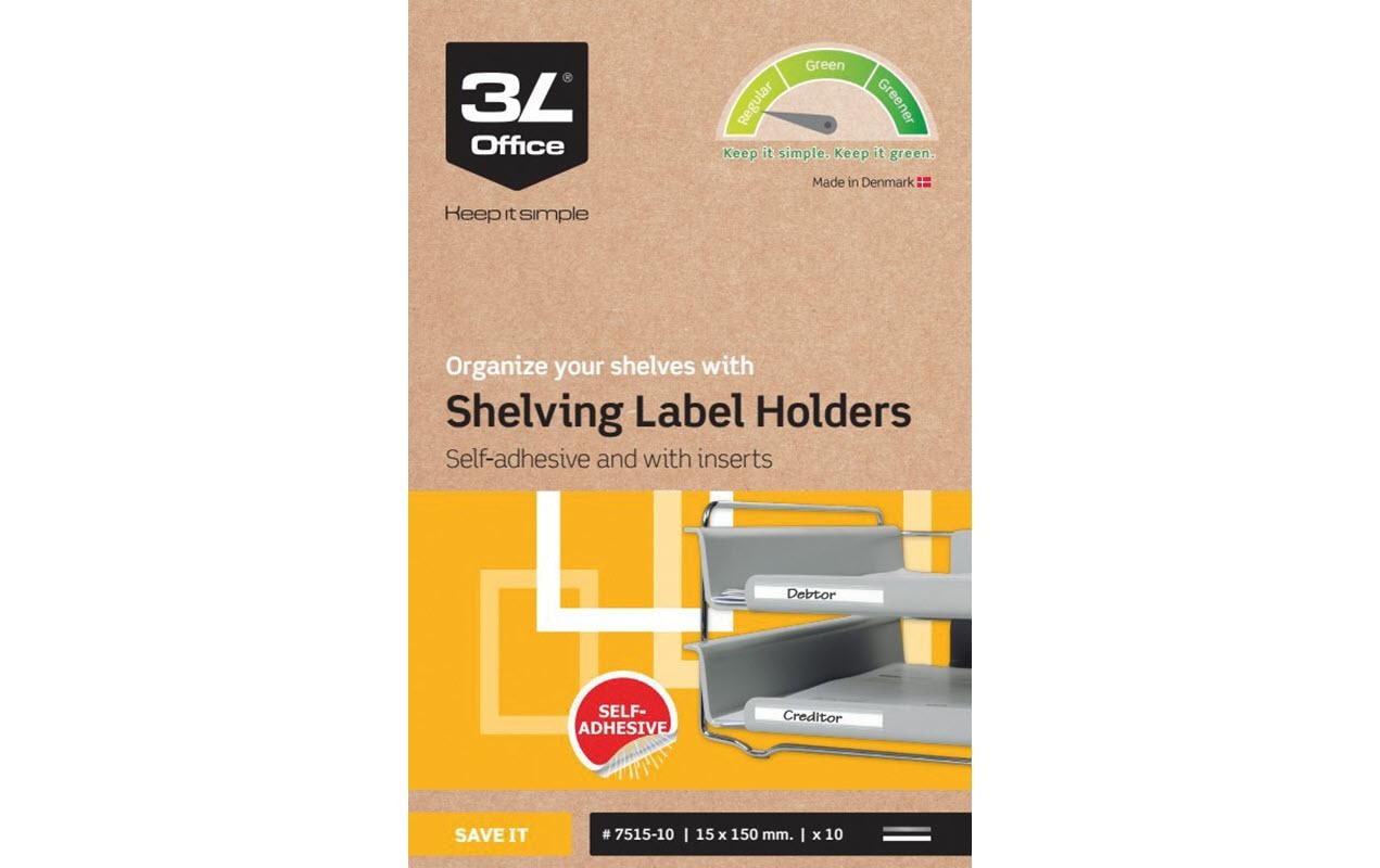 3L Namensschild 150 x 15 mm, 10 Stück