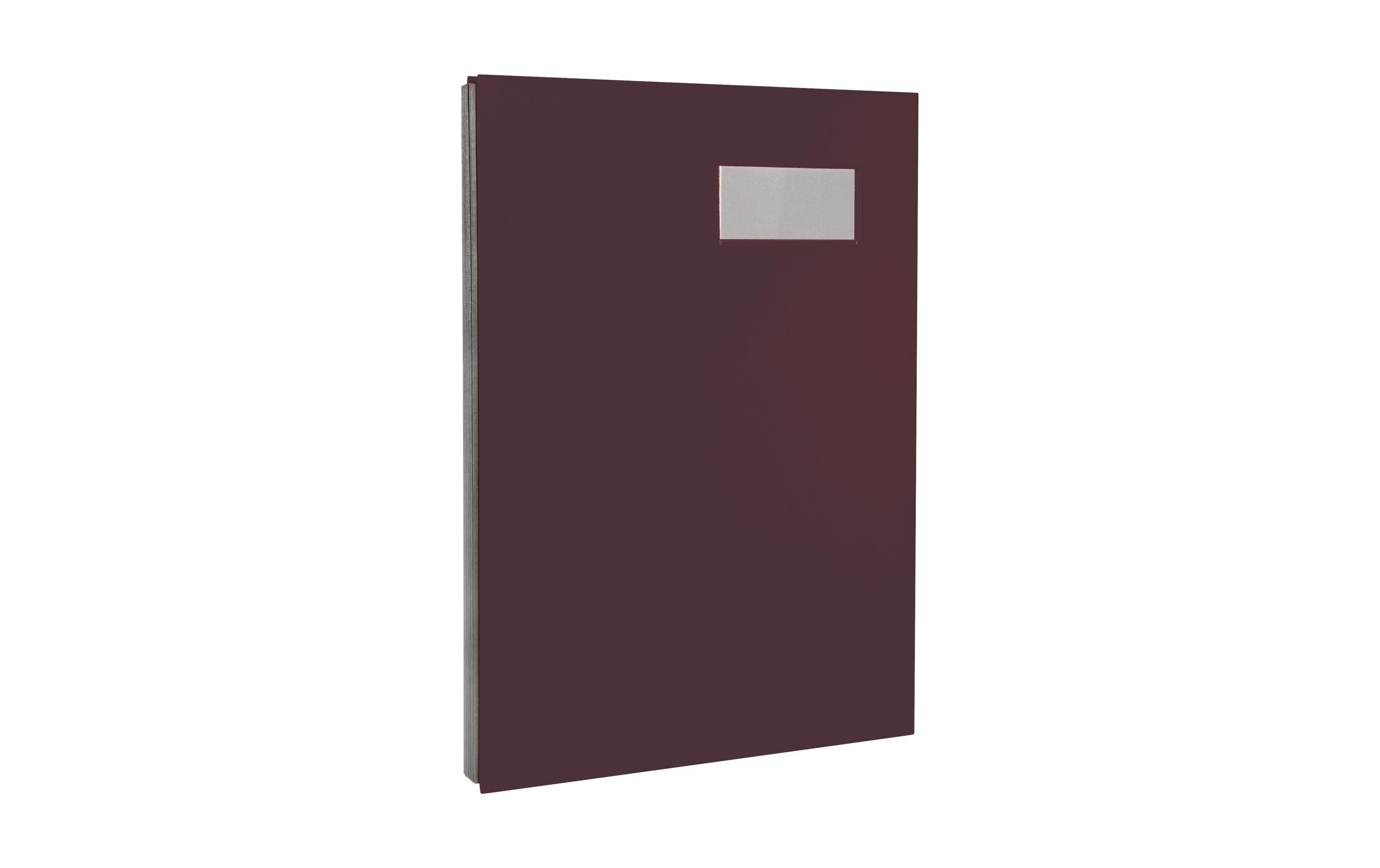 Büroline Unterschriftenmappe A4 Weinrot