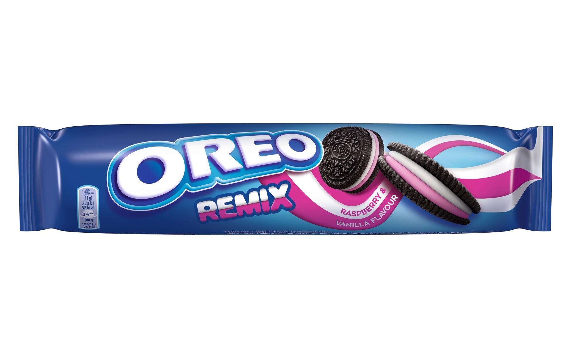 Oreo Guetzli Remix Vanille Himbeere 157 g