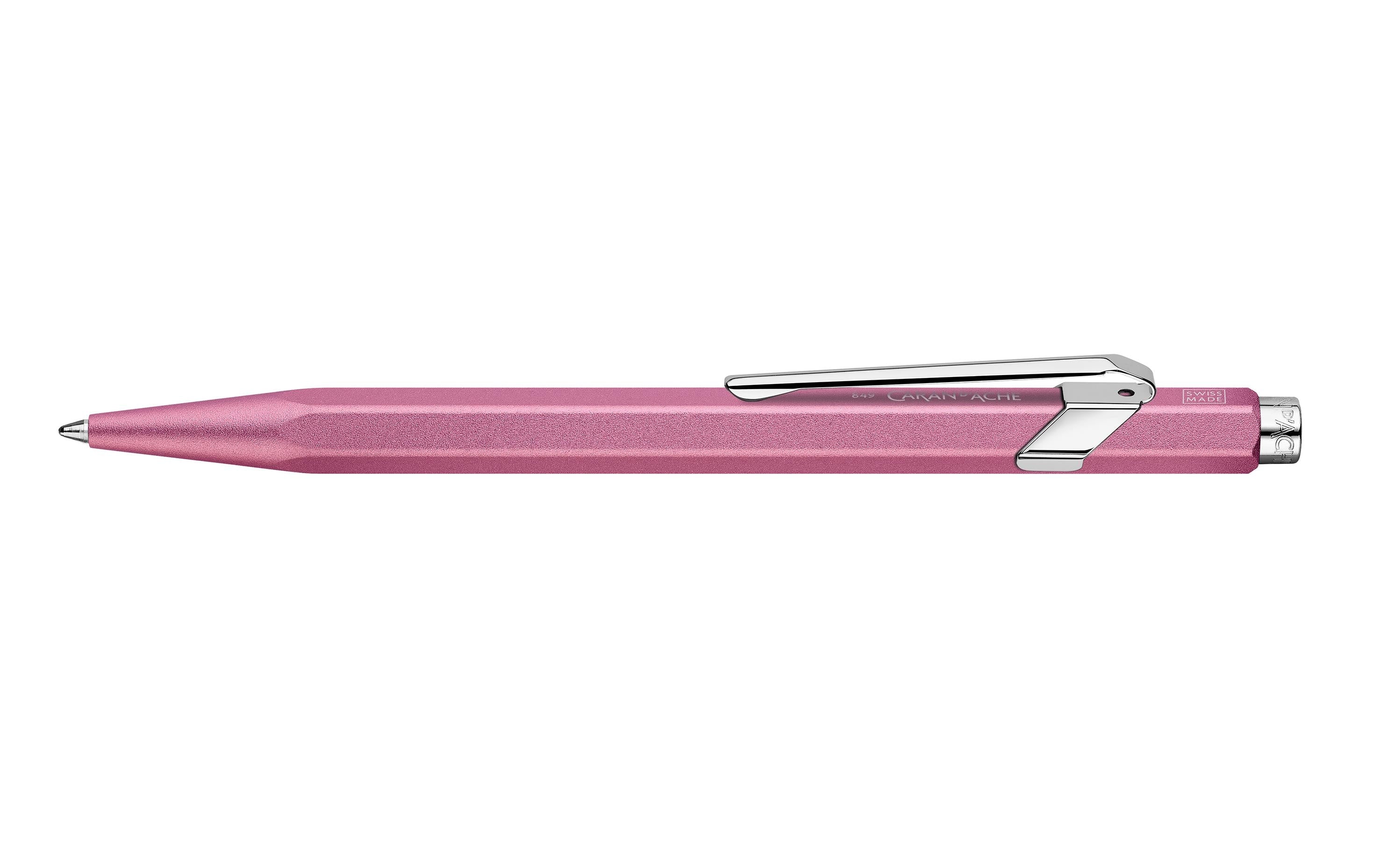 Caran d'Ache Kugelschreiber 849 Colormat-x Rosa Medium (M)