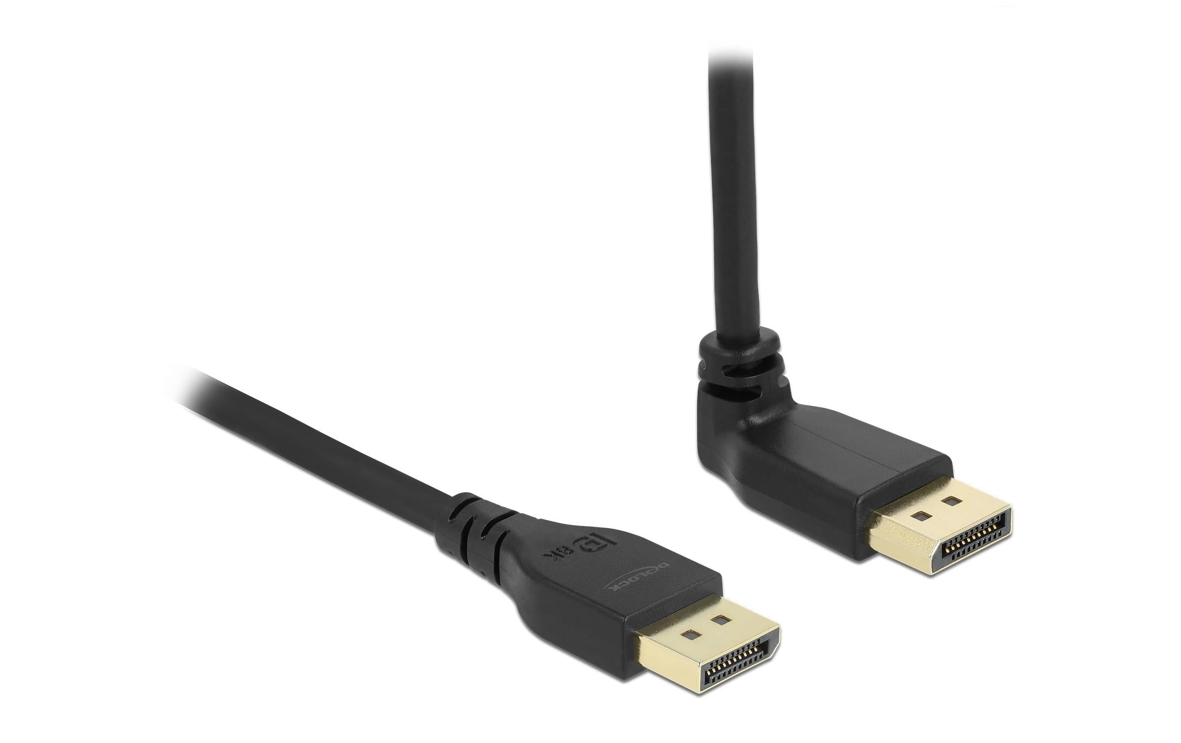 Delock Kabel Oben gewinkelt DisplayPort - DisplayPort, 5 m, 4K 60Hz