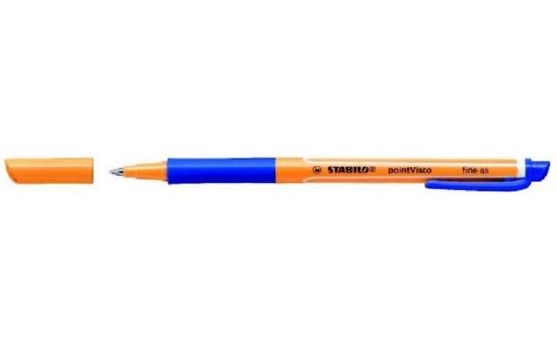 STABILO Rollerball Visco Gel-Rollerball 0.5 mm, Blau