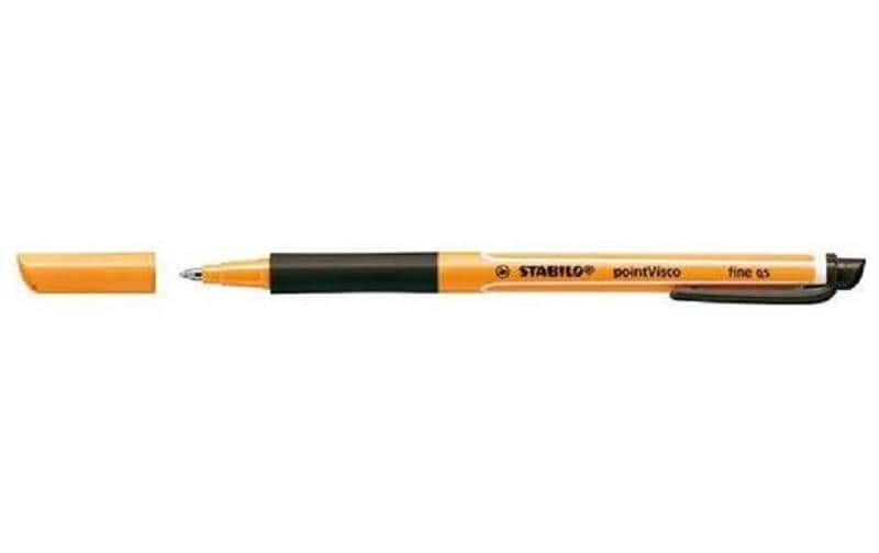 STABILO Rollerball Visco Gel-Rollerball 0.5 mm, Schwarz