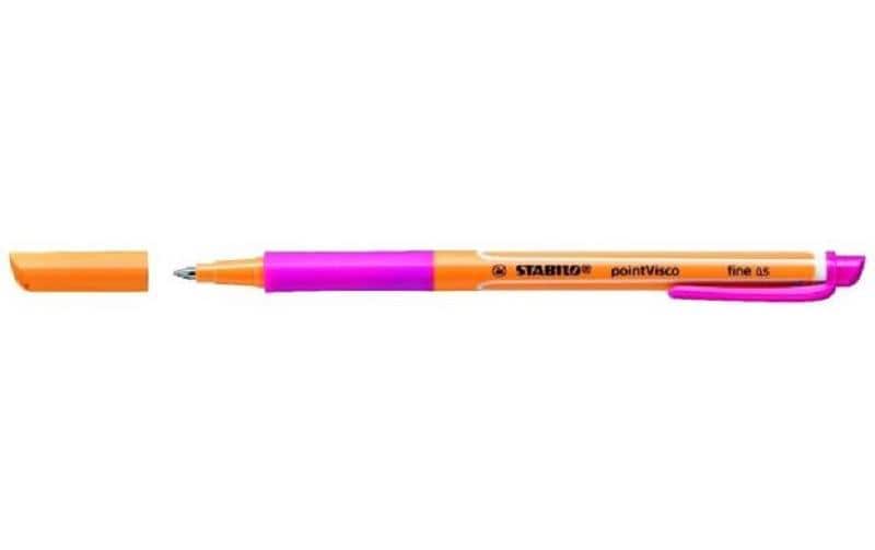 STABILO Rollerball Visco Gel-Rollerball 0.5 mm, Pink