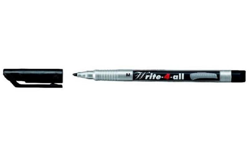 STABILO Permanent-Marker Write-4-all M, Schwarz