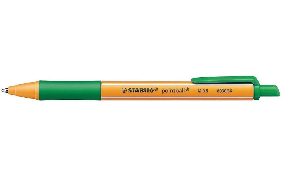 STABILO Kugelschreiber Pointball Grün