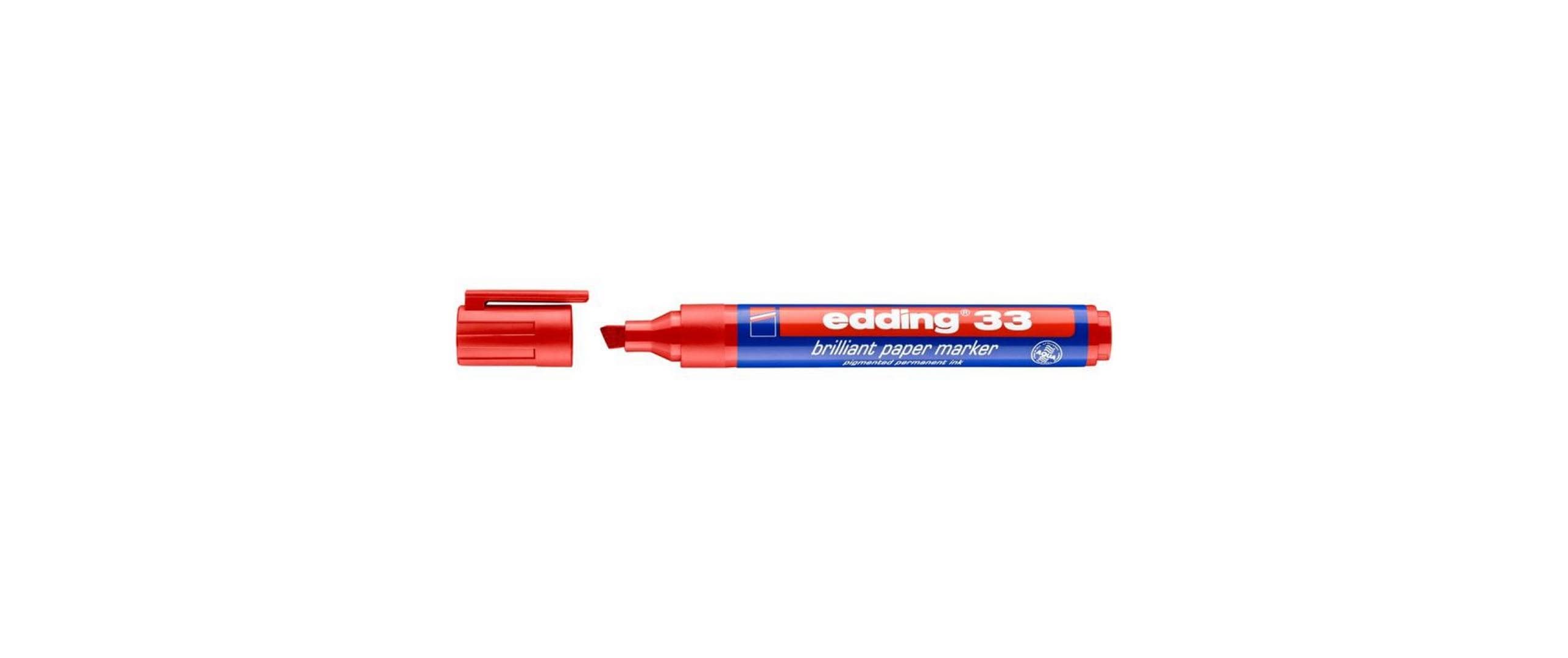 edding Flipchart-Marker 33 Rot