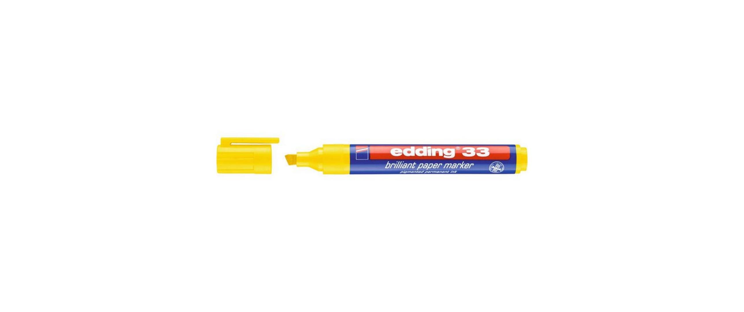 edding Flipchart-Marker 33 Gelb