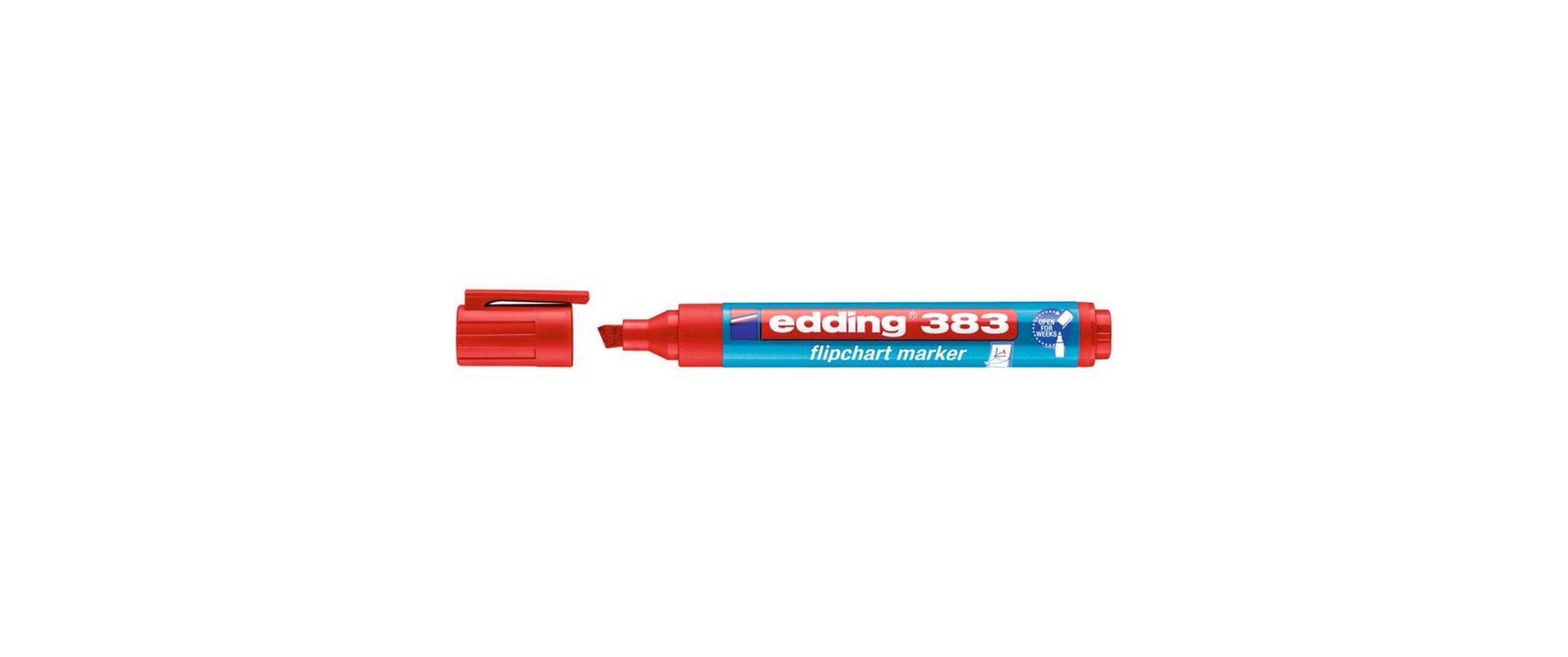 edding Flipchart-Marker 383 Rot