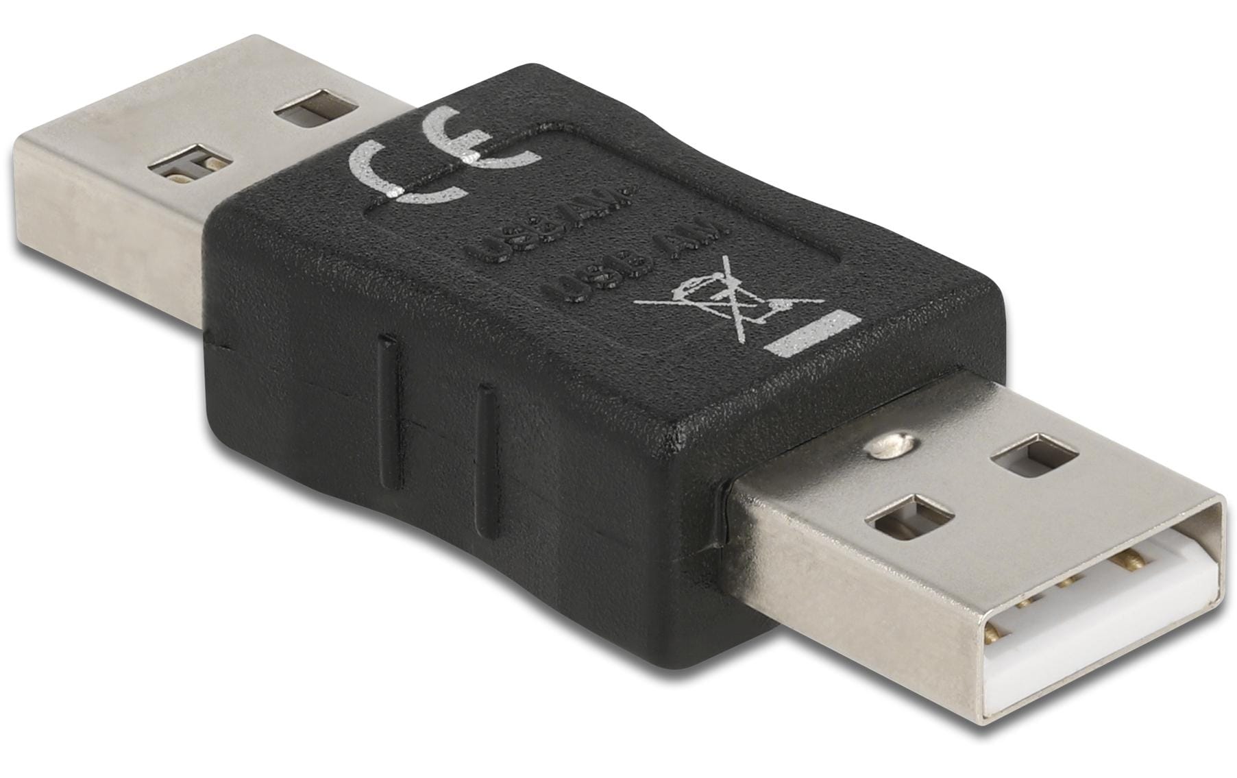 Delock USB 2.0 Adapter USB-A Stecker - USB-A Stecker