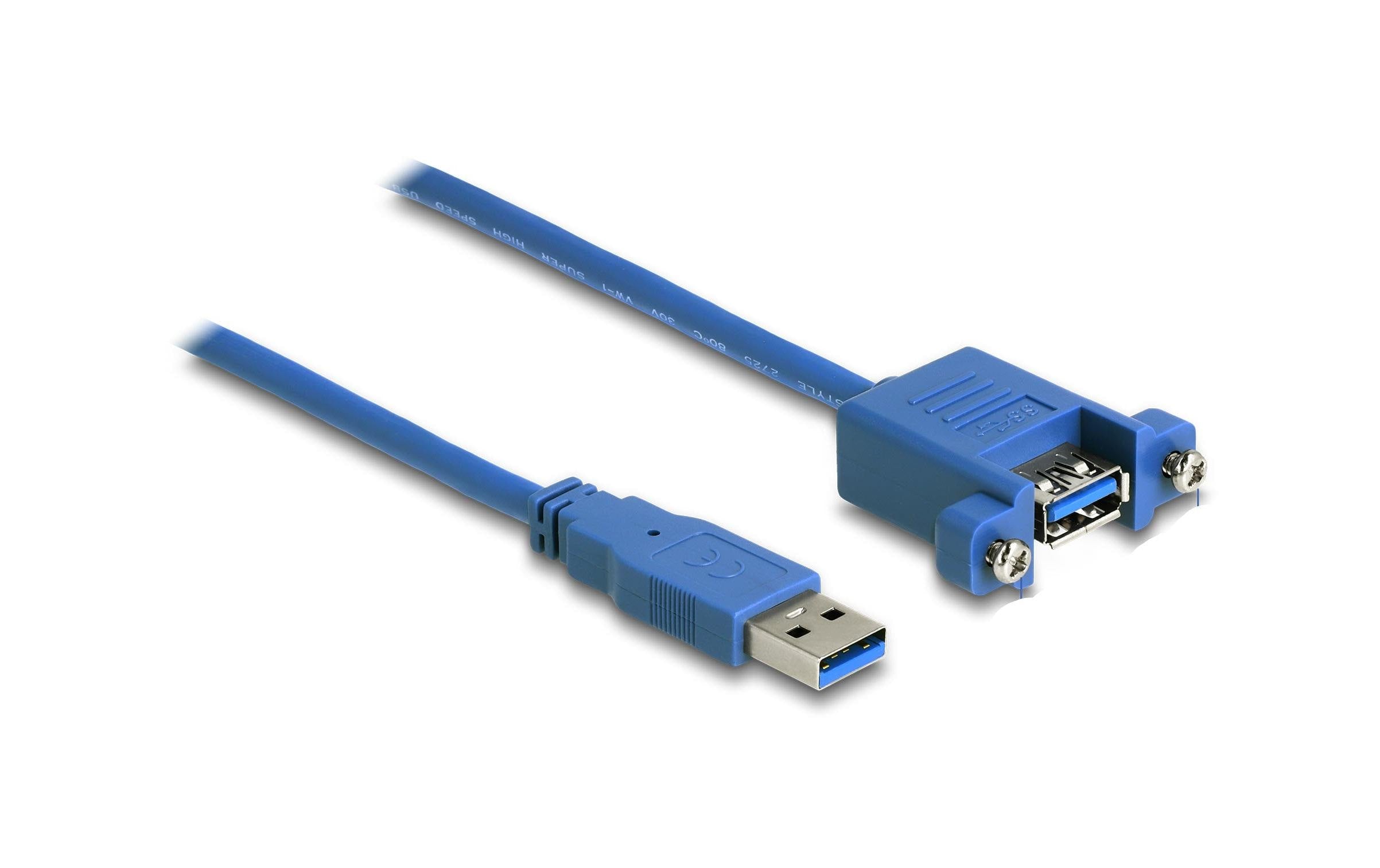 Delock USB 3.0-Einbaukabel USB A - USB A 0.25 m