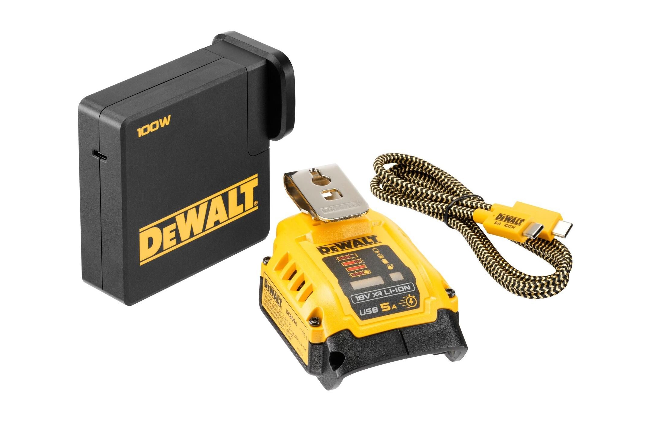 DEWALT Ladegerät mit Powerbank-Funktion