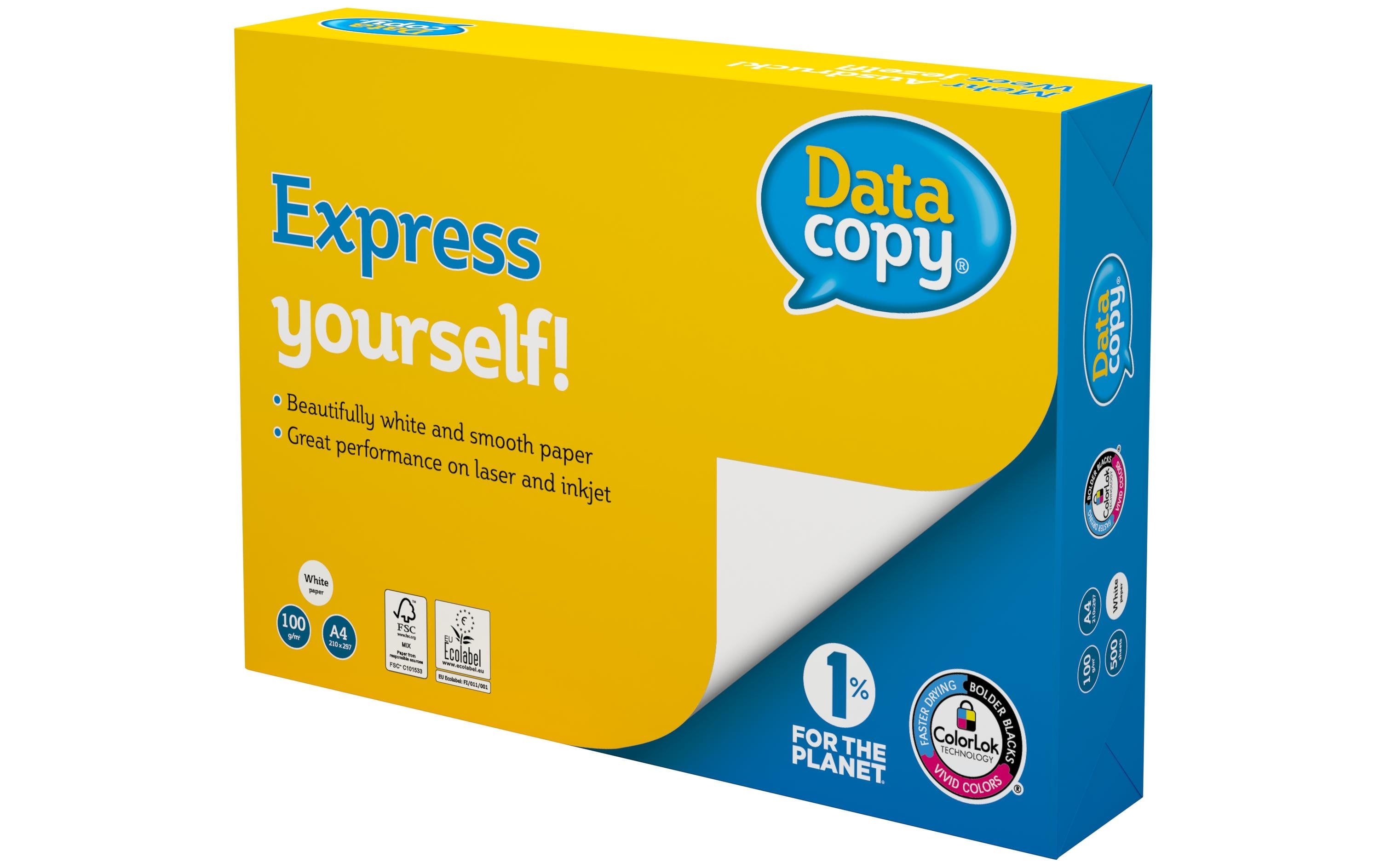 Antalis Kopierpapier Data Copy A4 Hochweiss 100 g/m², 500 Blatt
