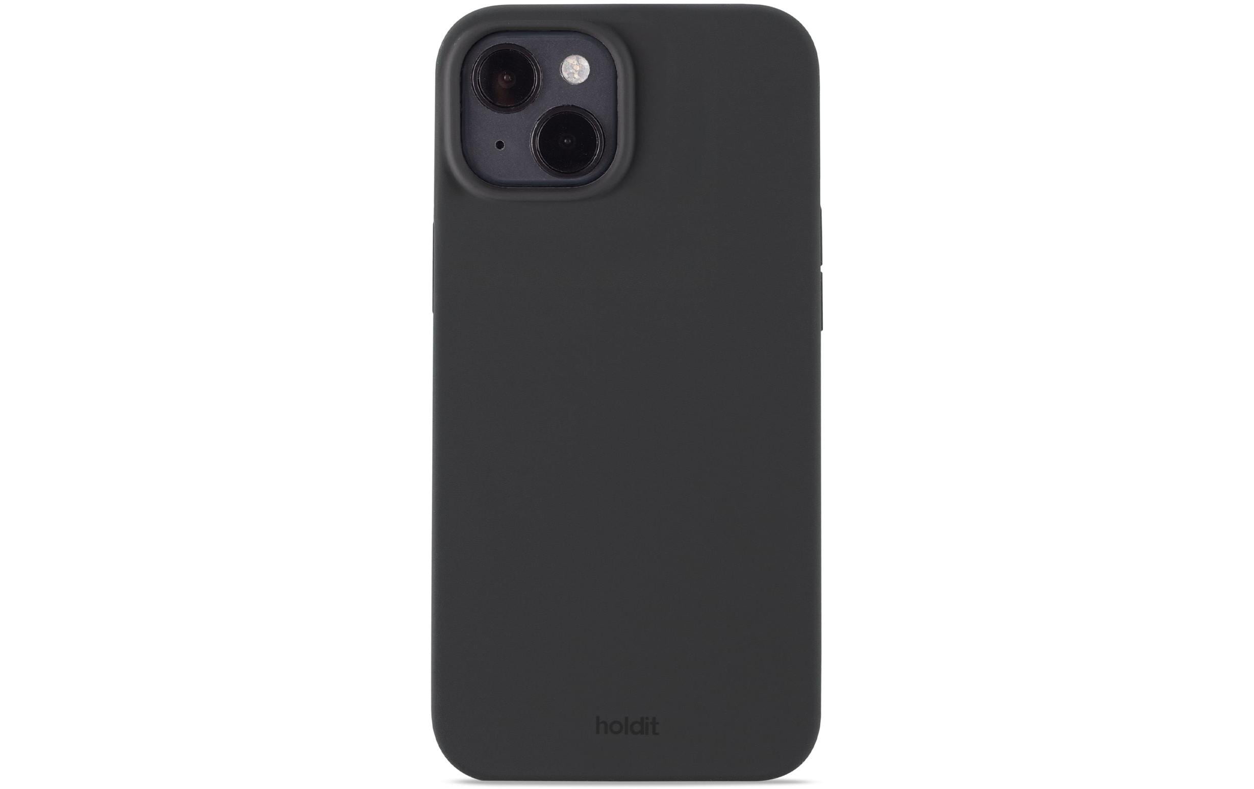 Holdit Back Cover Silicone iPhone 14 Plus Schwarz