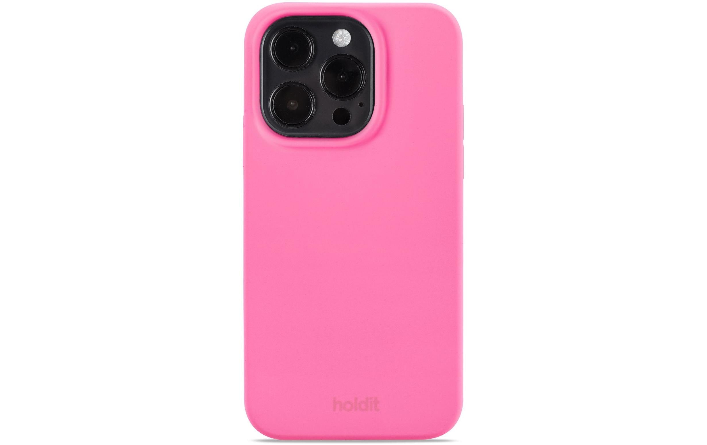 Holdit Back Cover Silicone iPhone 14 Pro Pink