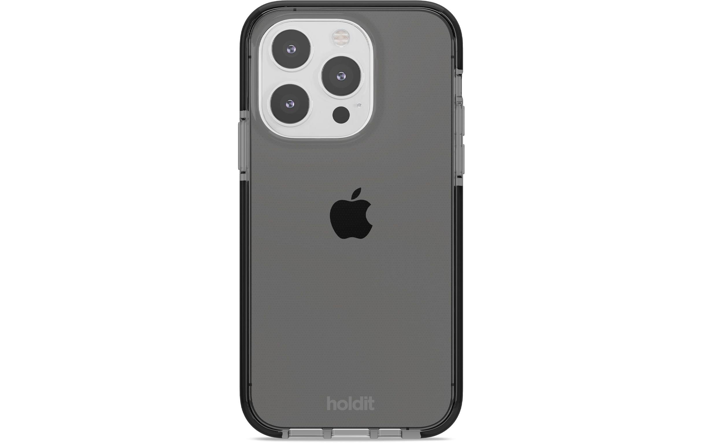 Holdit Back Cover Seethru iPhone 15 Pro Schwarz