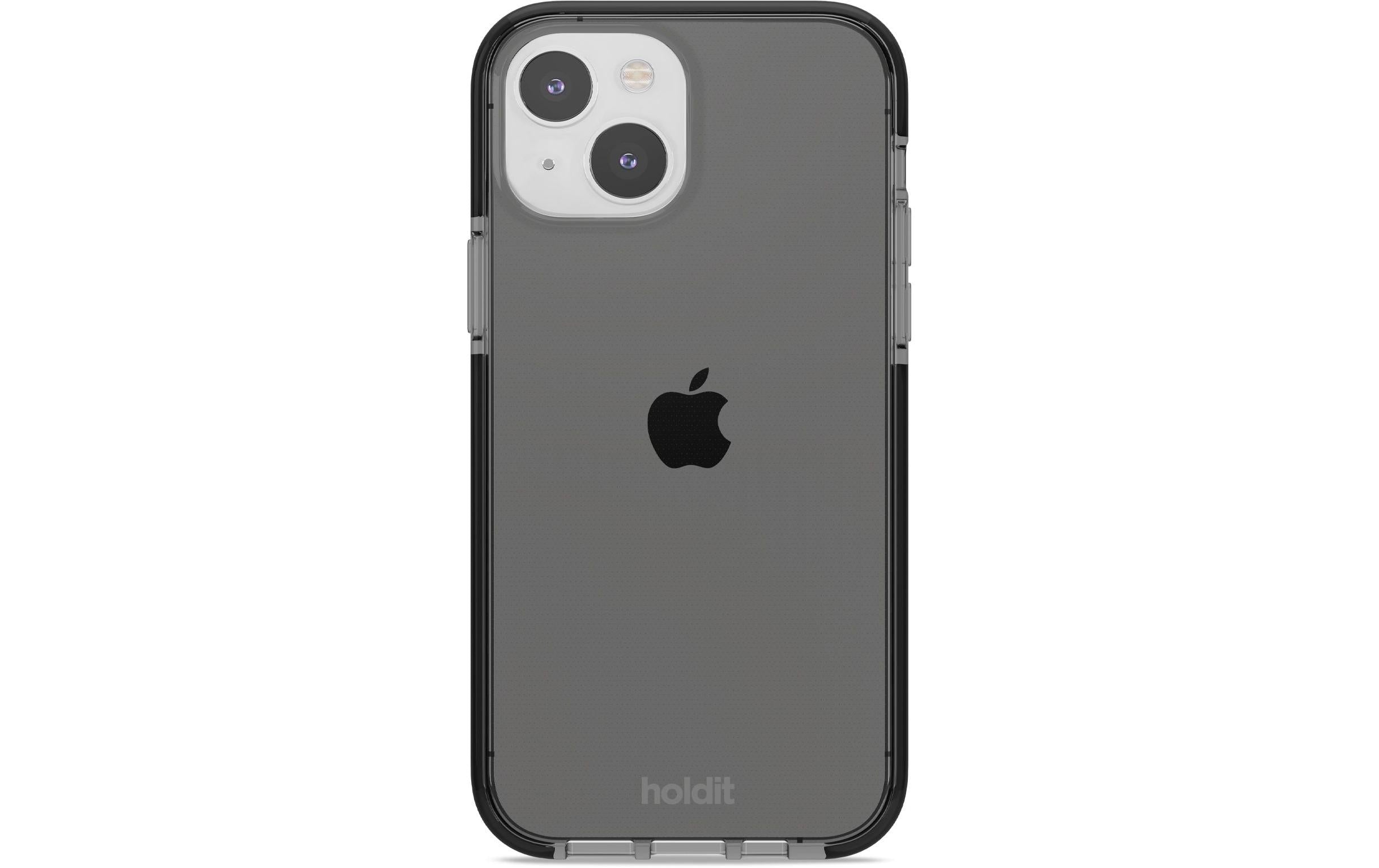 Holdit Back Cover Seethru iPhone 15 Schwarz