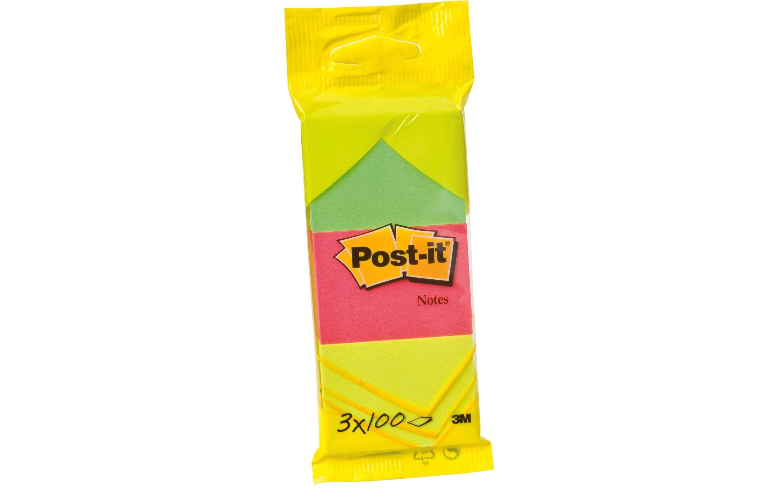 Post-it Notizzettel Post-it 3.8 cm x 5.1 cm,  3 Blöcke
