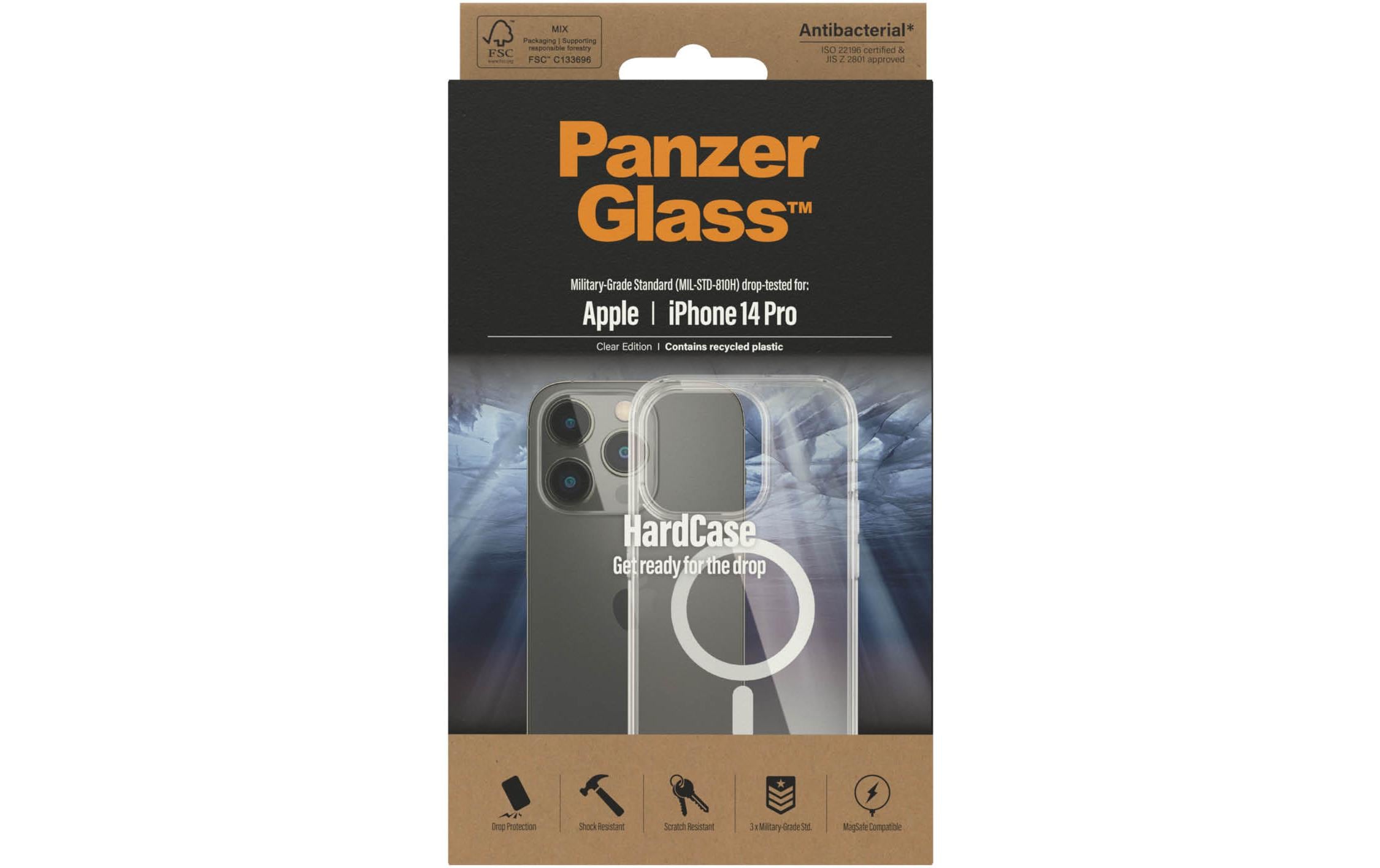 Panzerglass Back Cover Hard Case MagSafe iPhone 14 Pro Transparent
