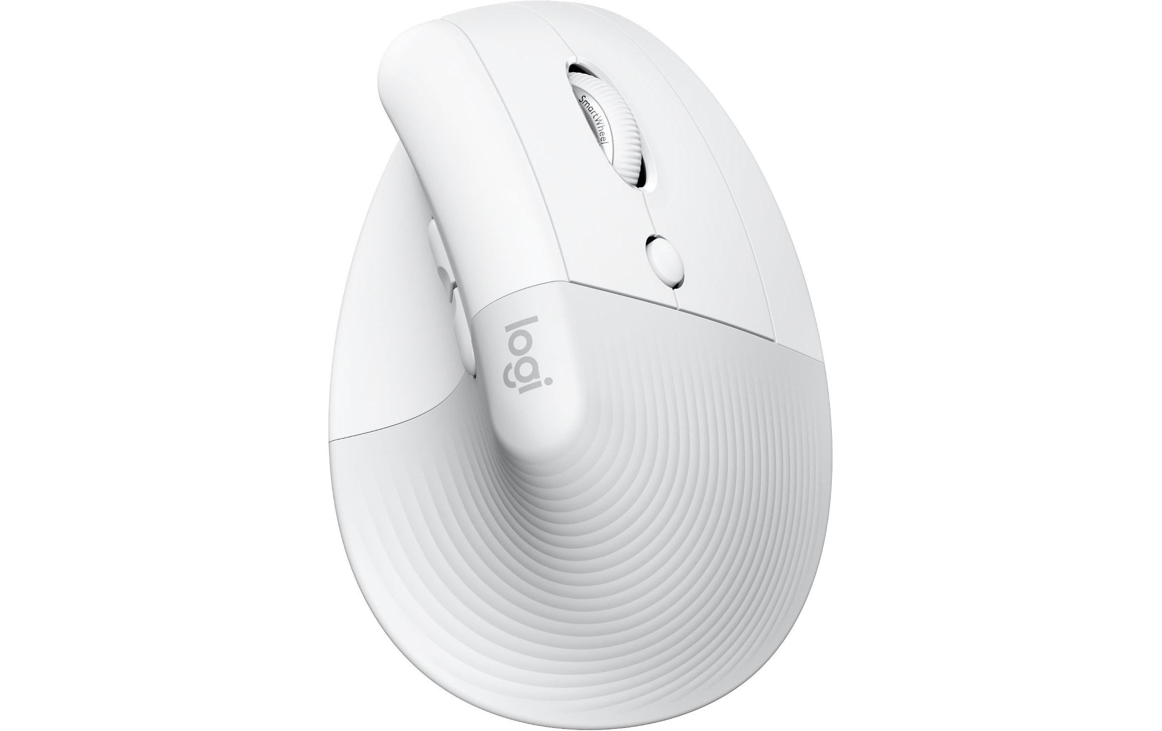 Logitech Ergonomische Maus Lift for Mac off-white