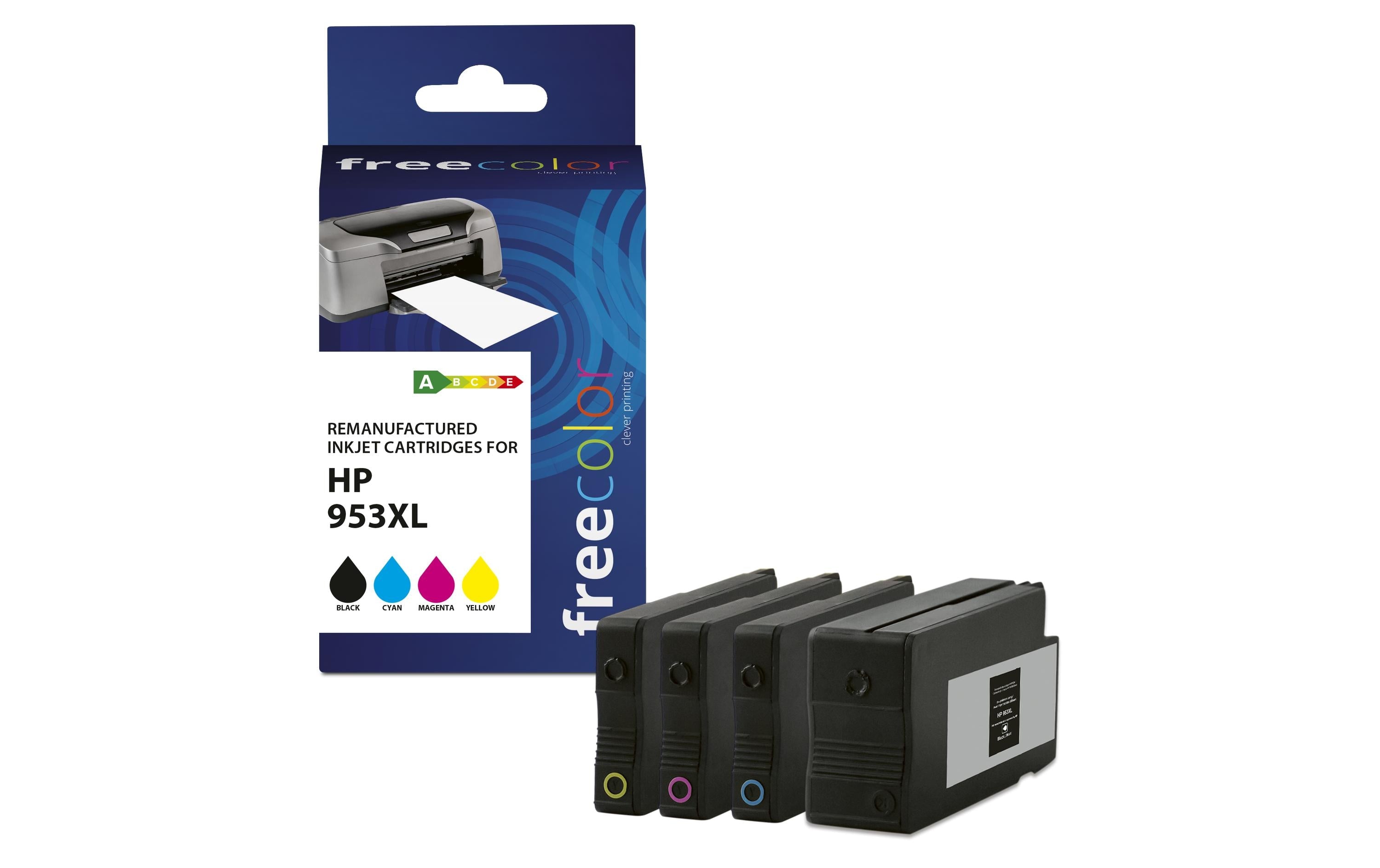 Freecolor Tinte HP No. 953 XL Multipack Color