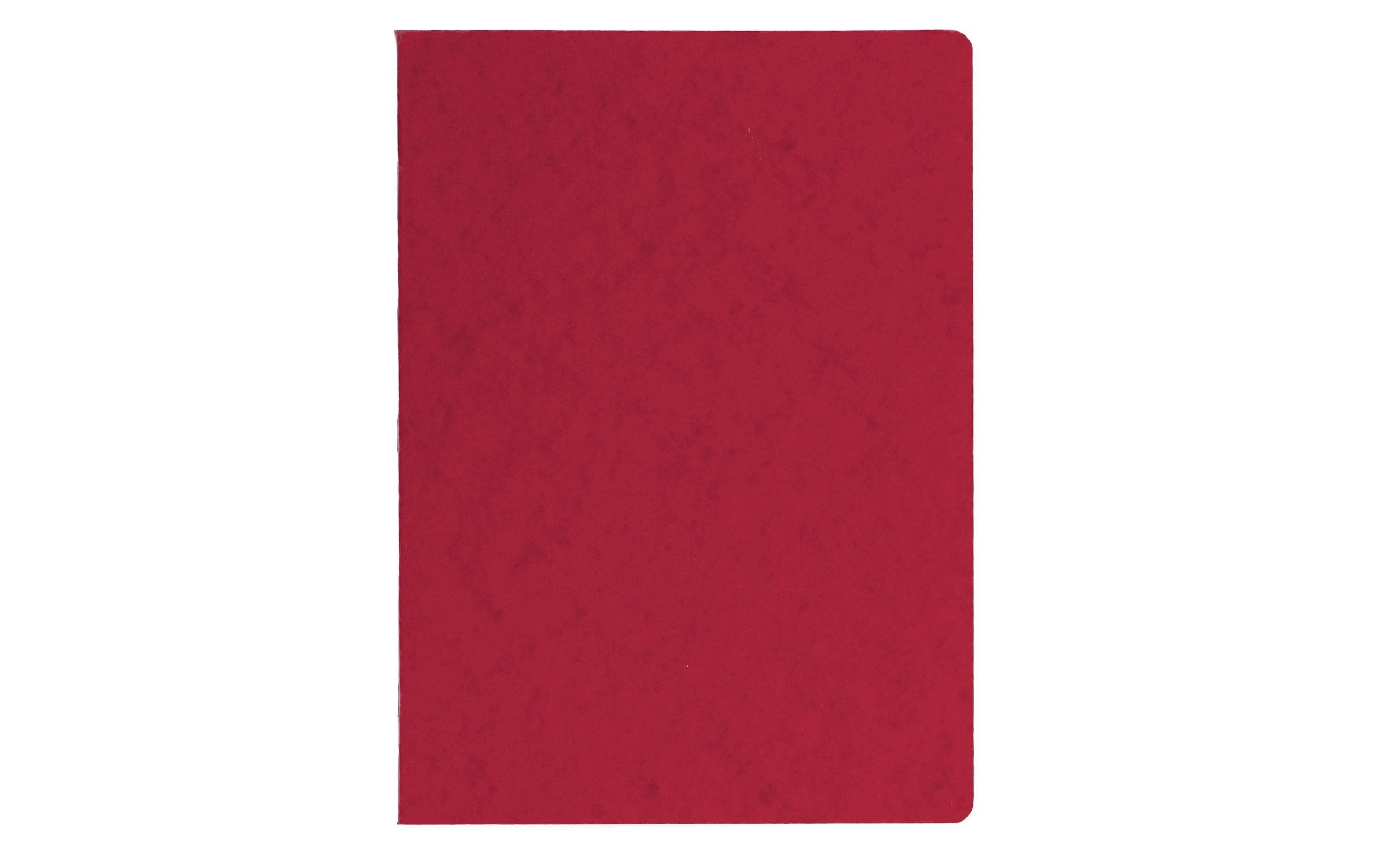 office focus Schulheft A4 liniert A4, Liniert, Rot, 10 Stück