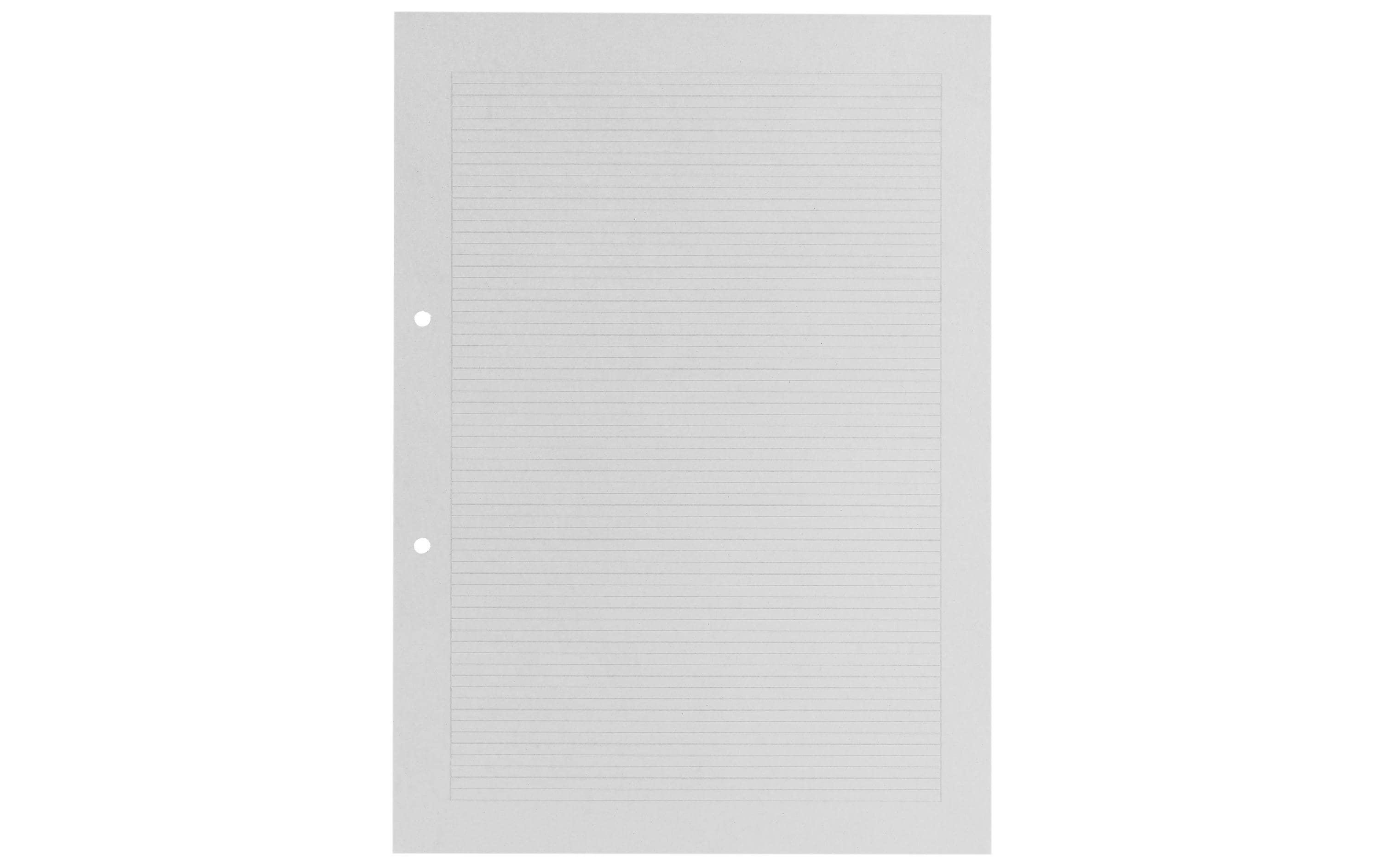 office focus Ringbucheinlagen FSC, 2-Loch 4 mm Liniert