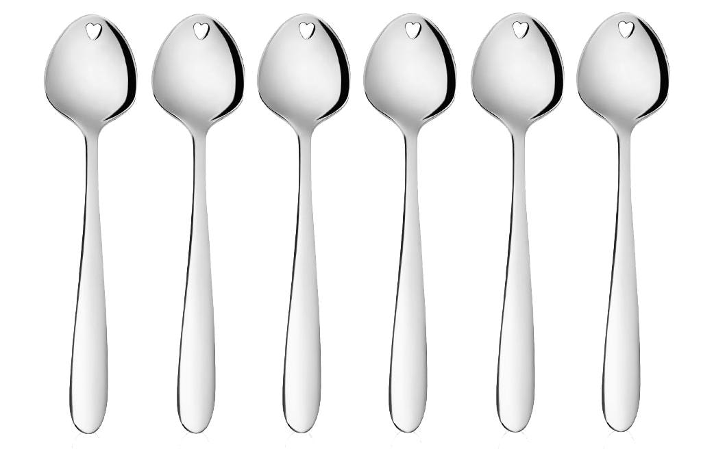 Sola Eislöffel S-Line 6 Stück, Chrom