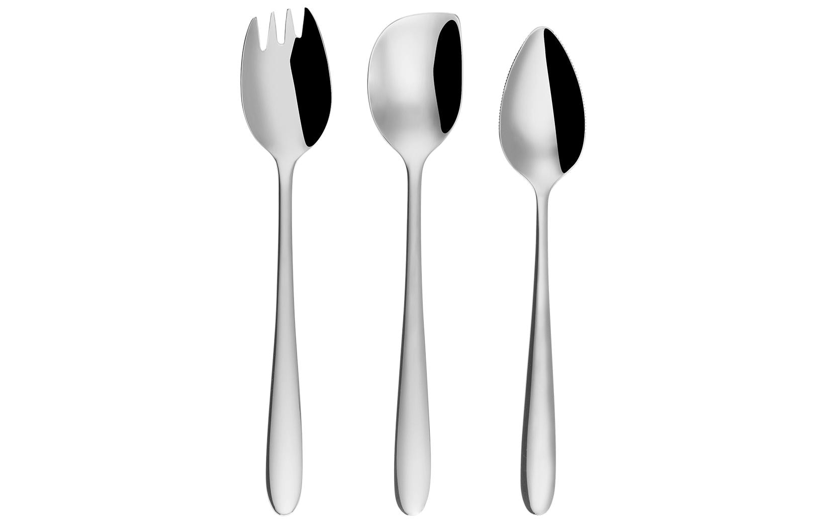 Sola Löffel-Set Alpha 3-teilig, Chrom