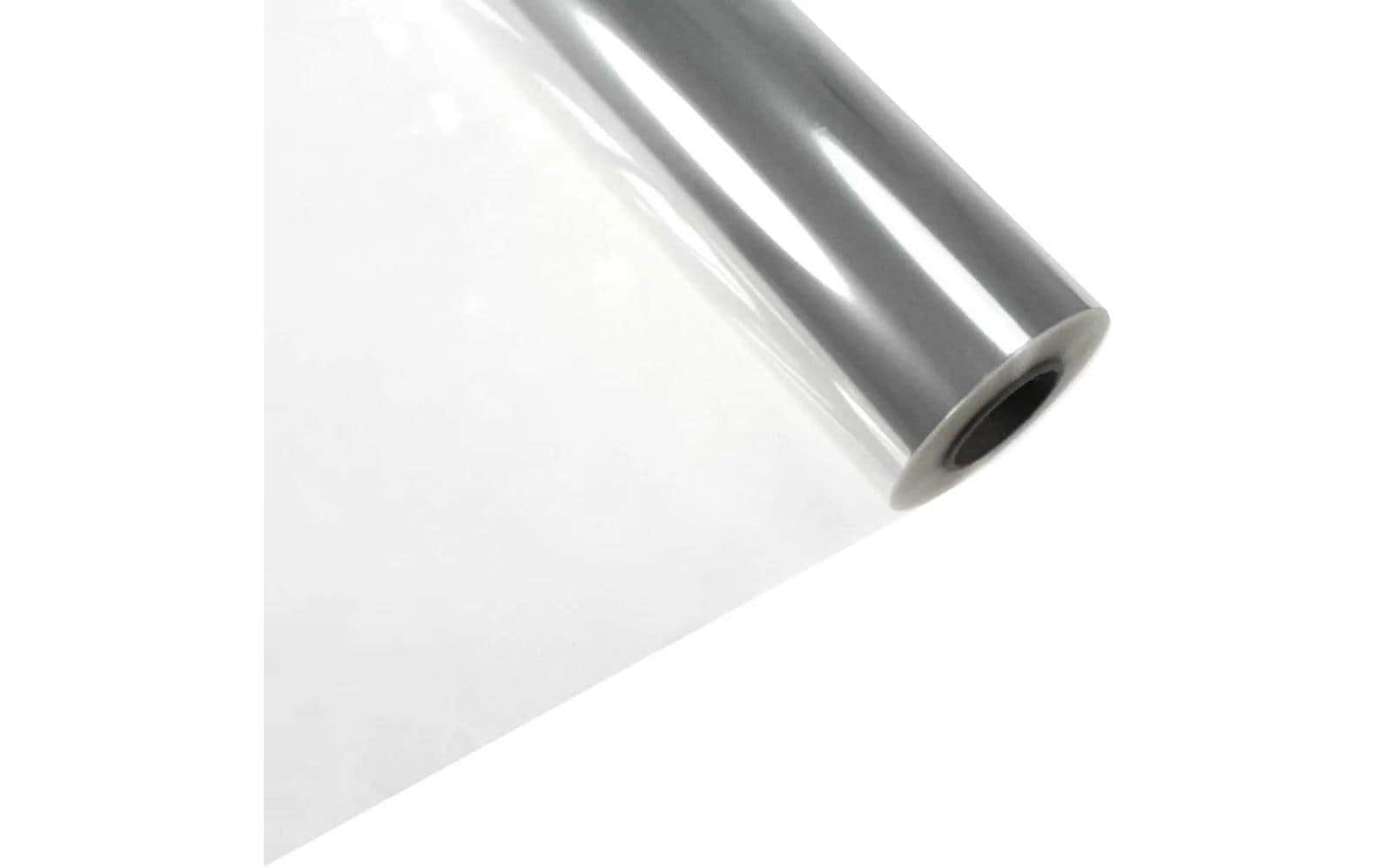 Basteln Geschenkpapier Folie Transparent, 70 cm x 5 m