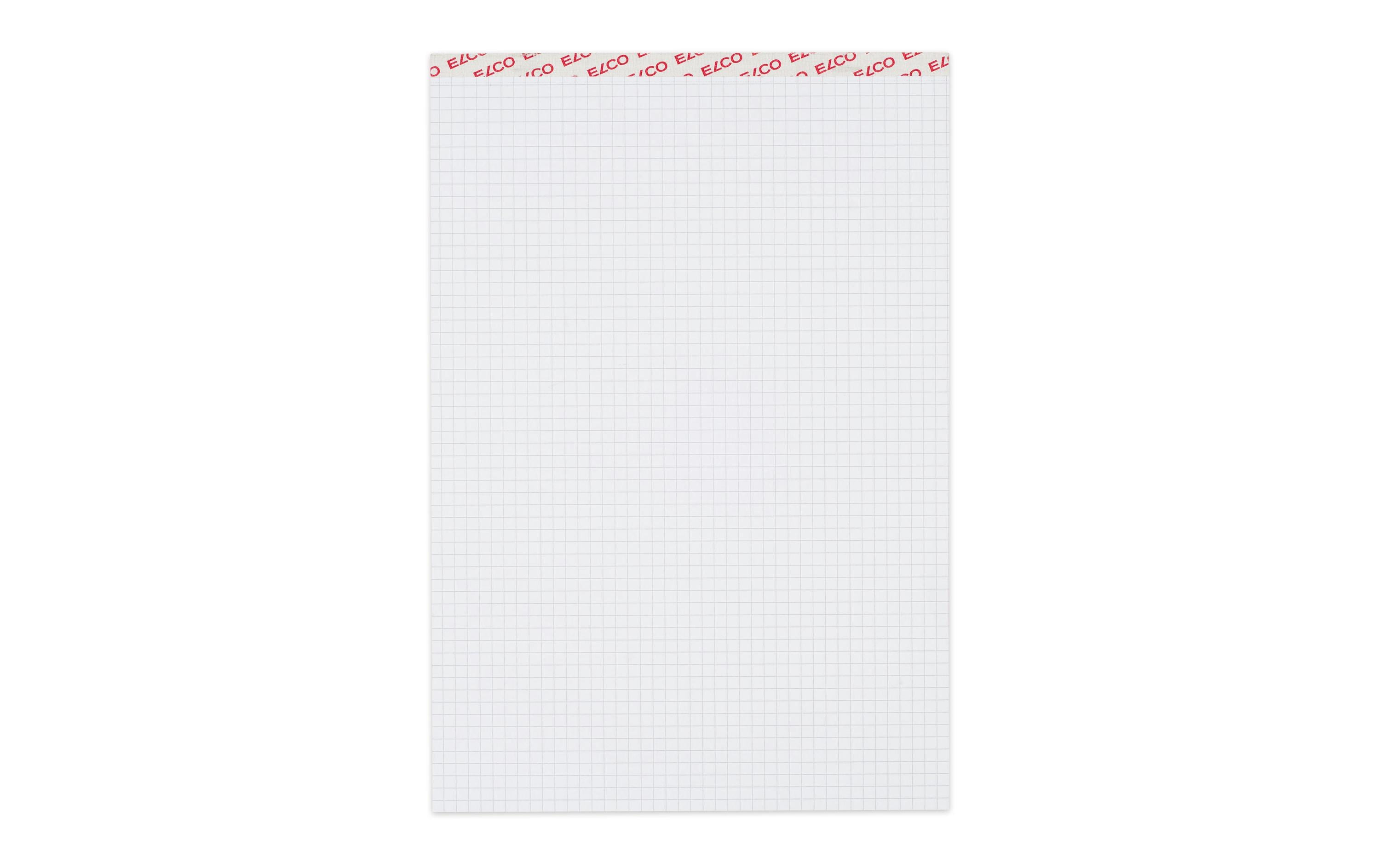 ELCO Notizblock Office 100 g/m² A4, 5 mm Kariert, 5 Stück