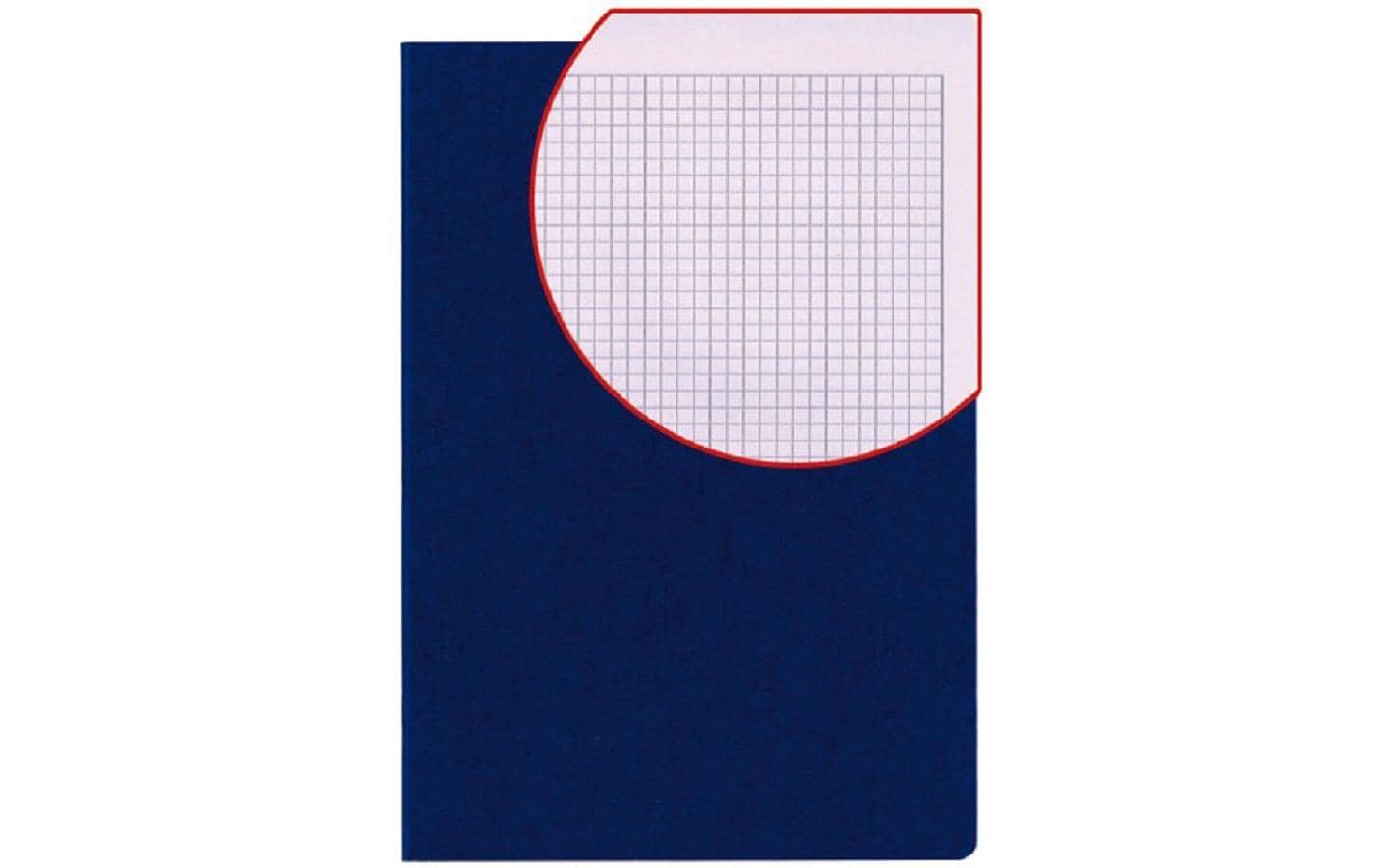 office focus Schulheft A4 kariert 40 Blatt, Blau, 10 Stück