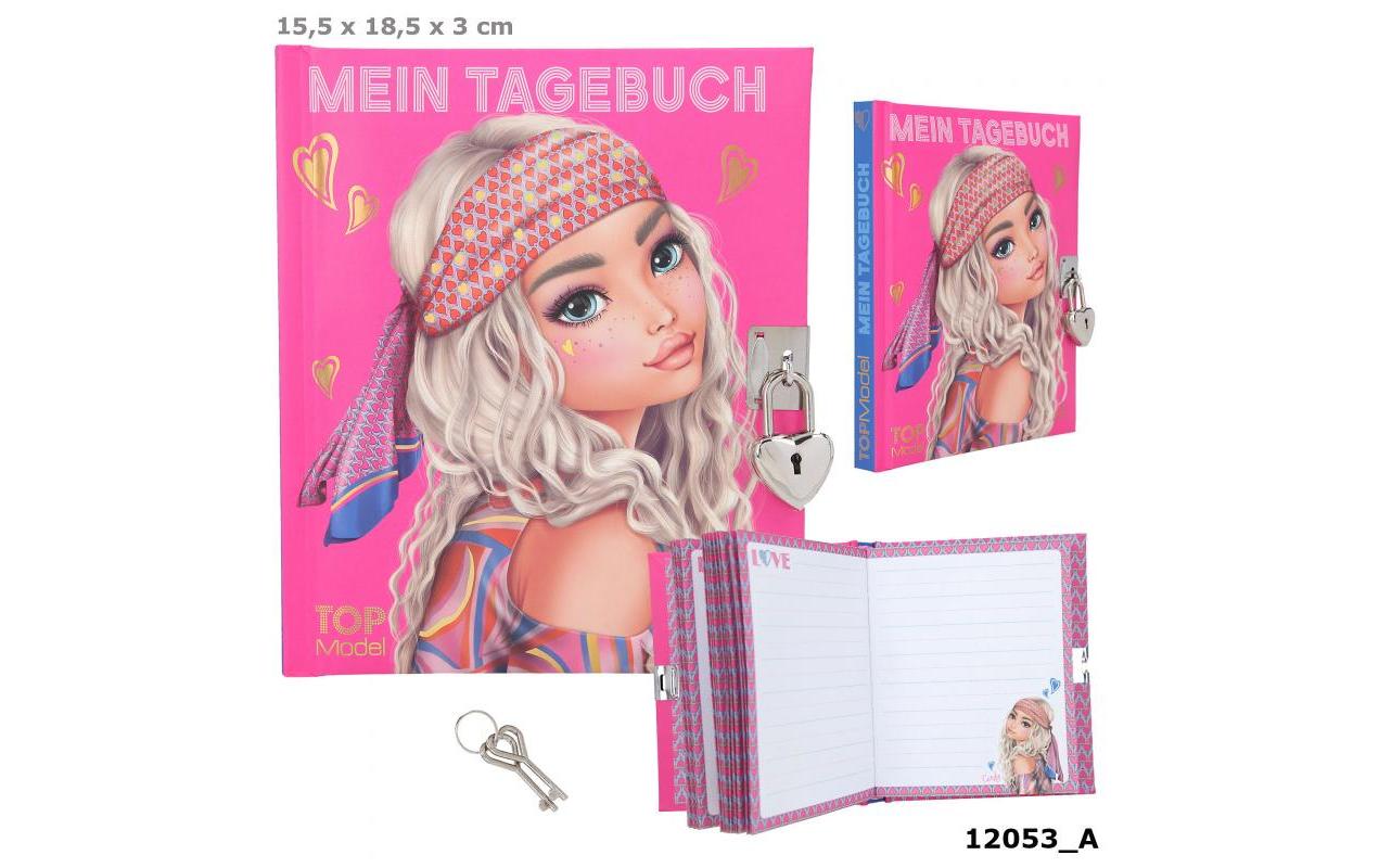 Topmodel Tagebuch Top Model mit Schlüssel, 192 Seiten