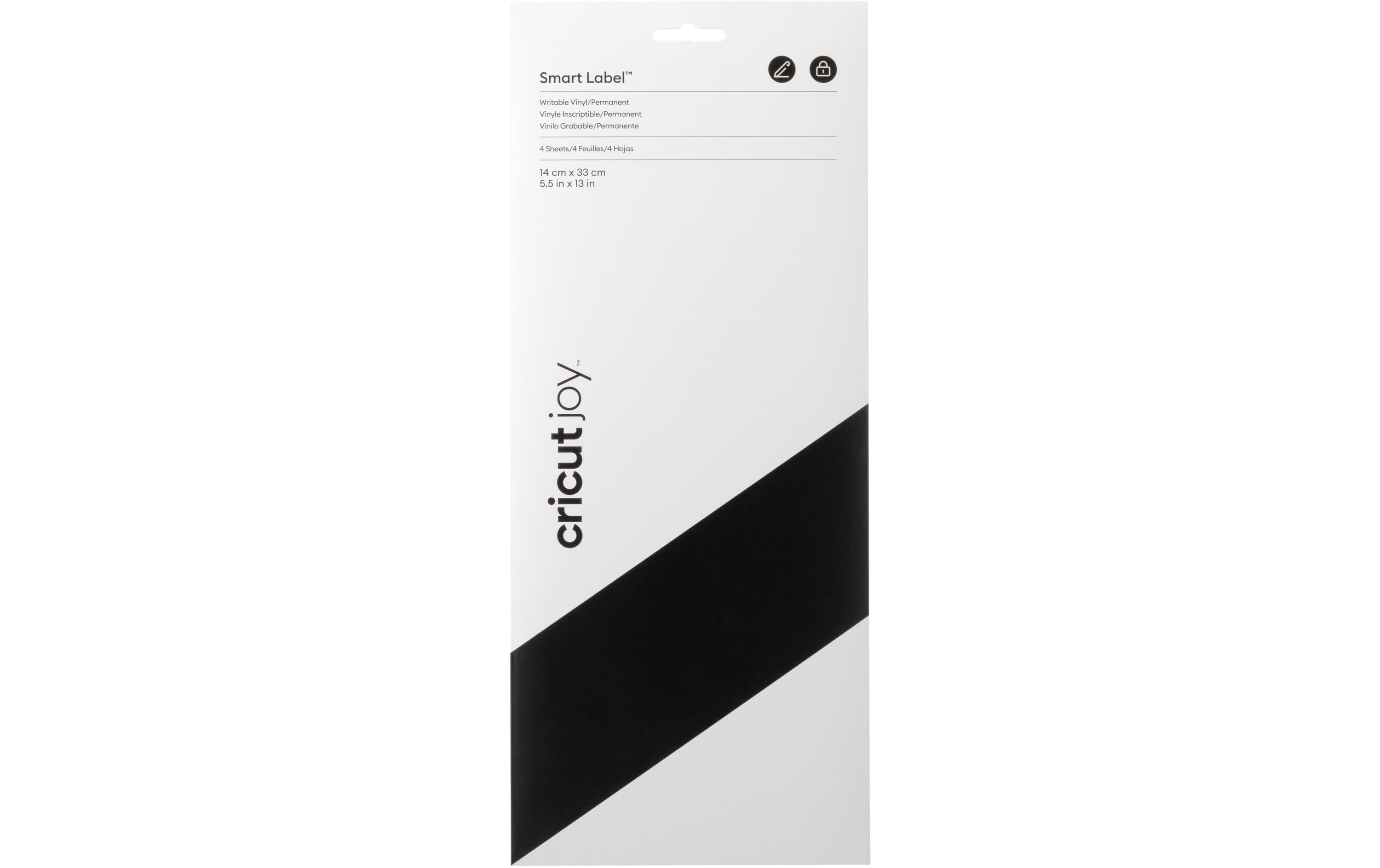 Cricut Vinylfolie Joy beschreibbar Schwarz