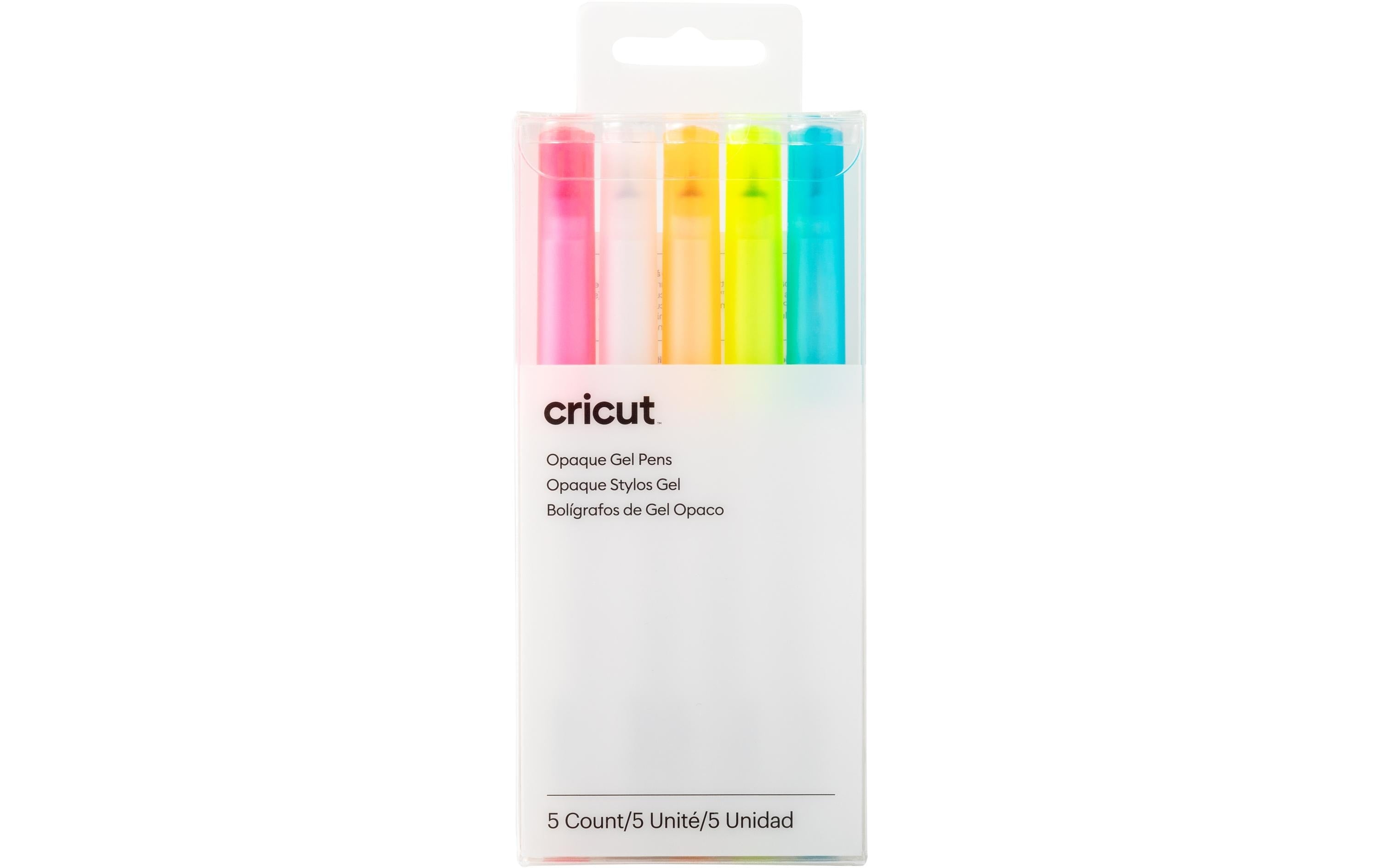 Cricut Stifteset Opak Gel Maker / Explore 5 Stück