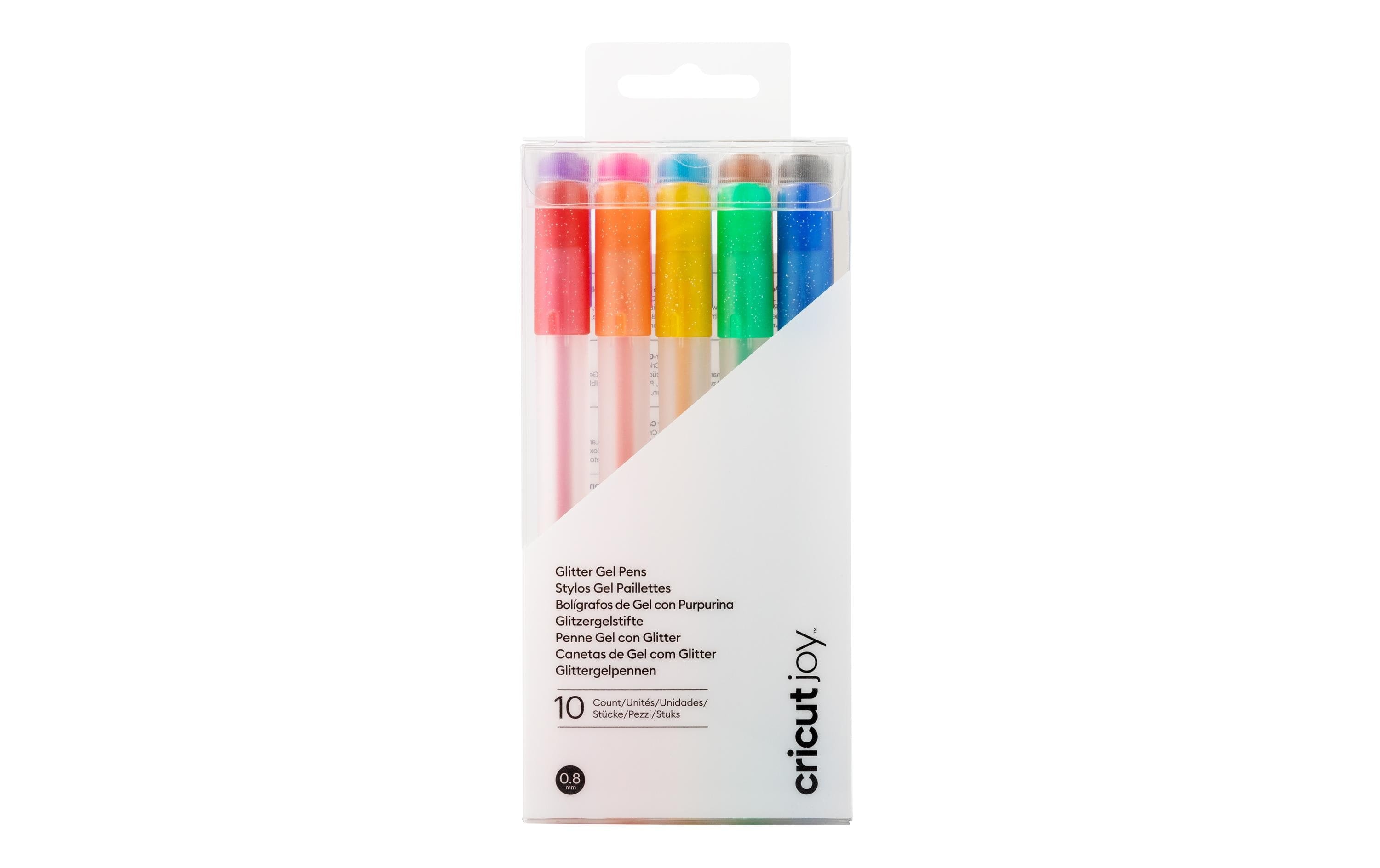 Cricut Stifteset Joy Glitter Gel 10 Stück