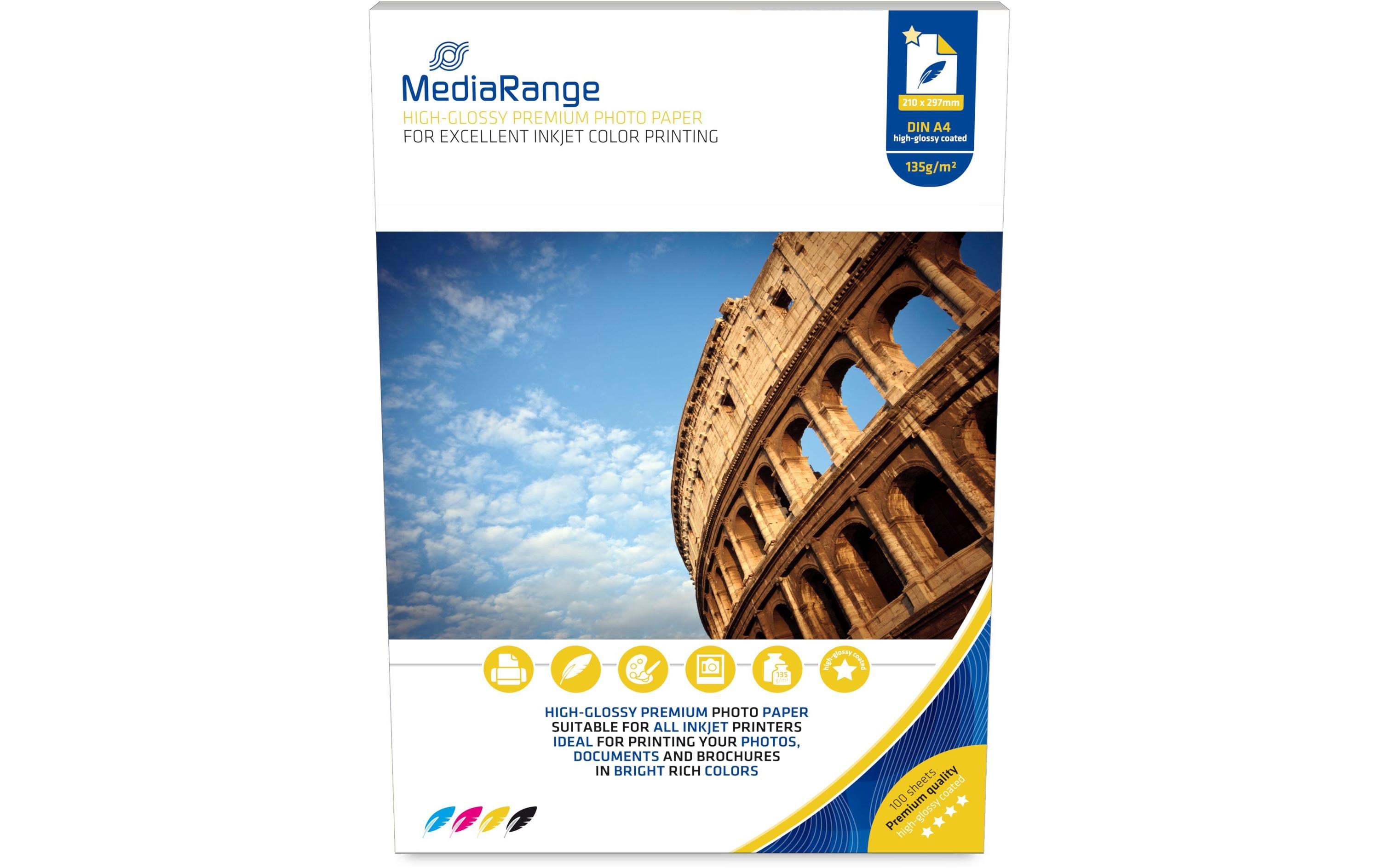 MediaRange Fotopapier A4 135 g/m² 100 Stück
